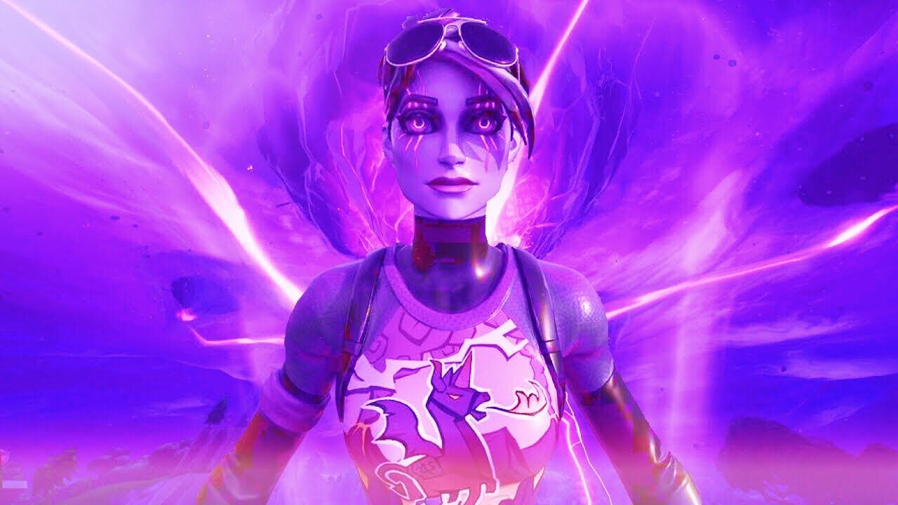 Ragazza capelli verdi Fortnite, 774x1032 Verticale, Mobile