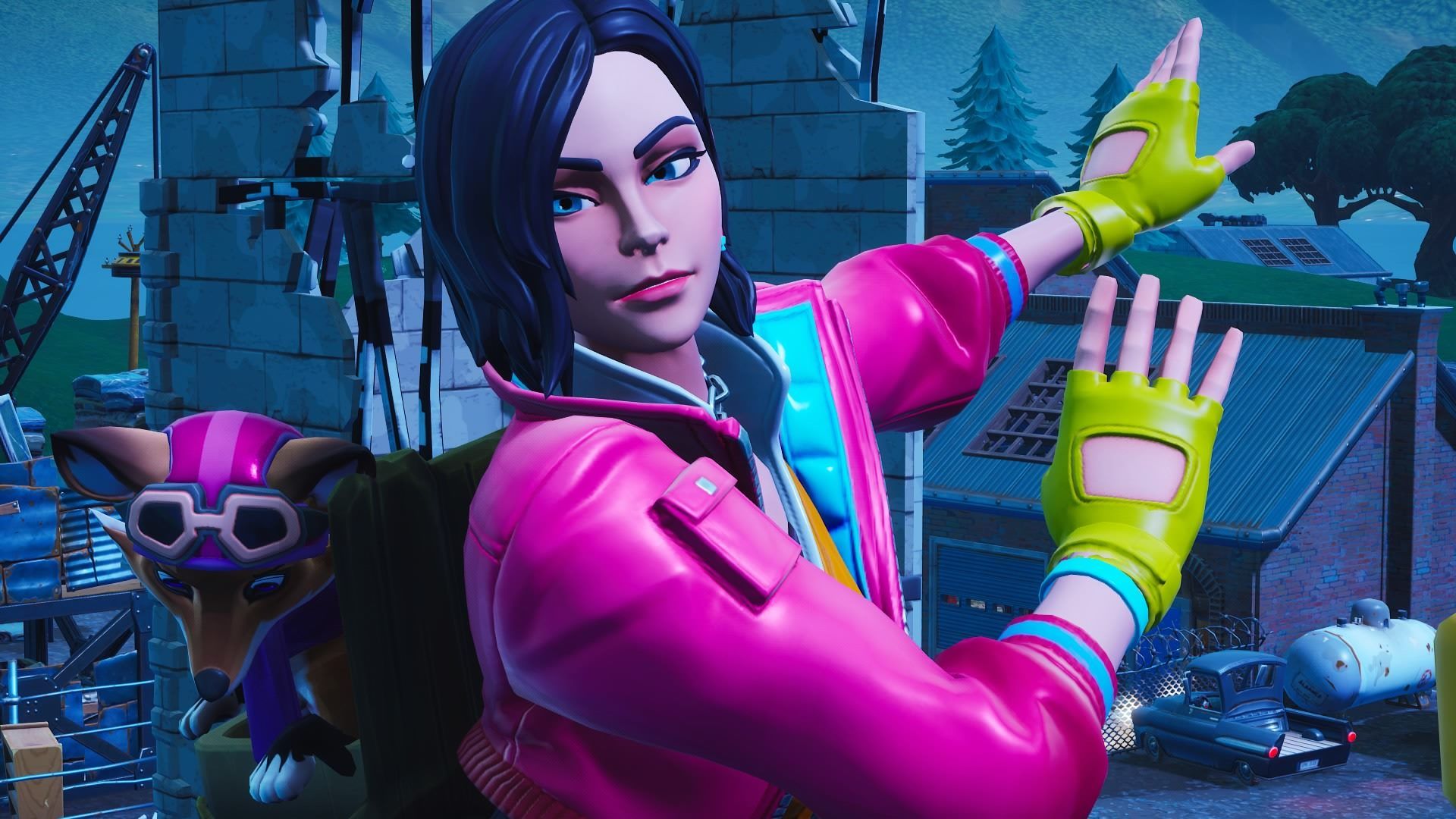 Personaggio femminile Fortnite fitness, 1920x1200 Full HD+, PC Desktop