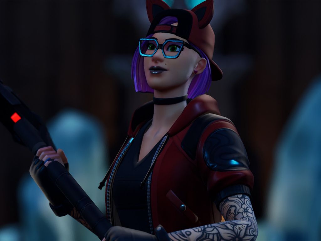 Ice Queen Fortnite, 875x915 Verticale, Mobile