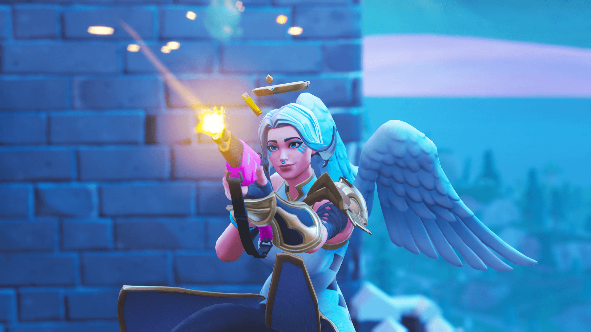 Rox Fortnite skin rosa, 1920x1080 Full HD 1080p, Laptop