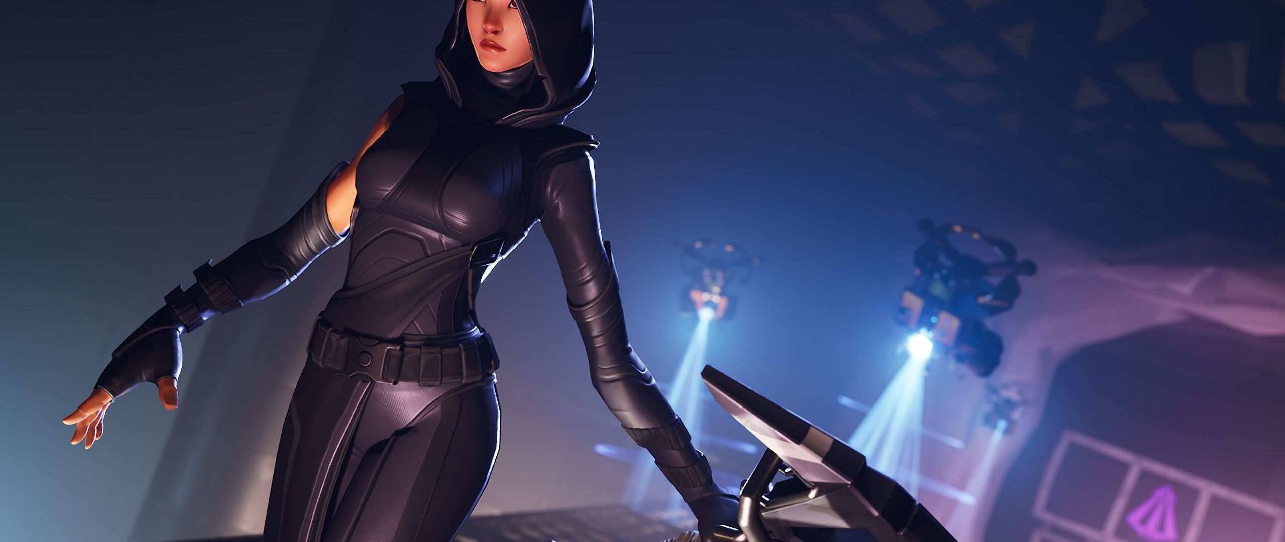 Raven Fortnite personaggio viola, 670x1191 Full HD Verticale, Smartphone