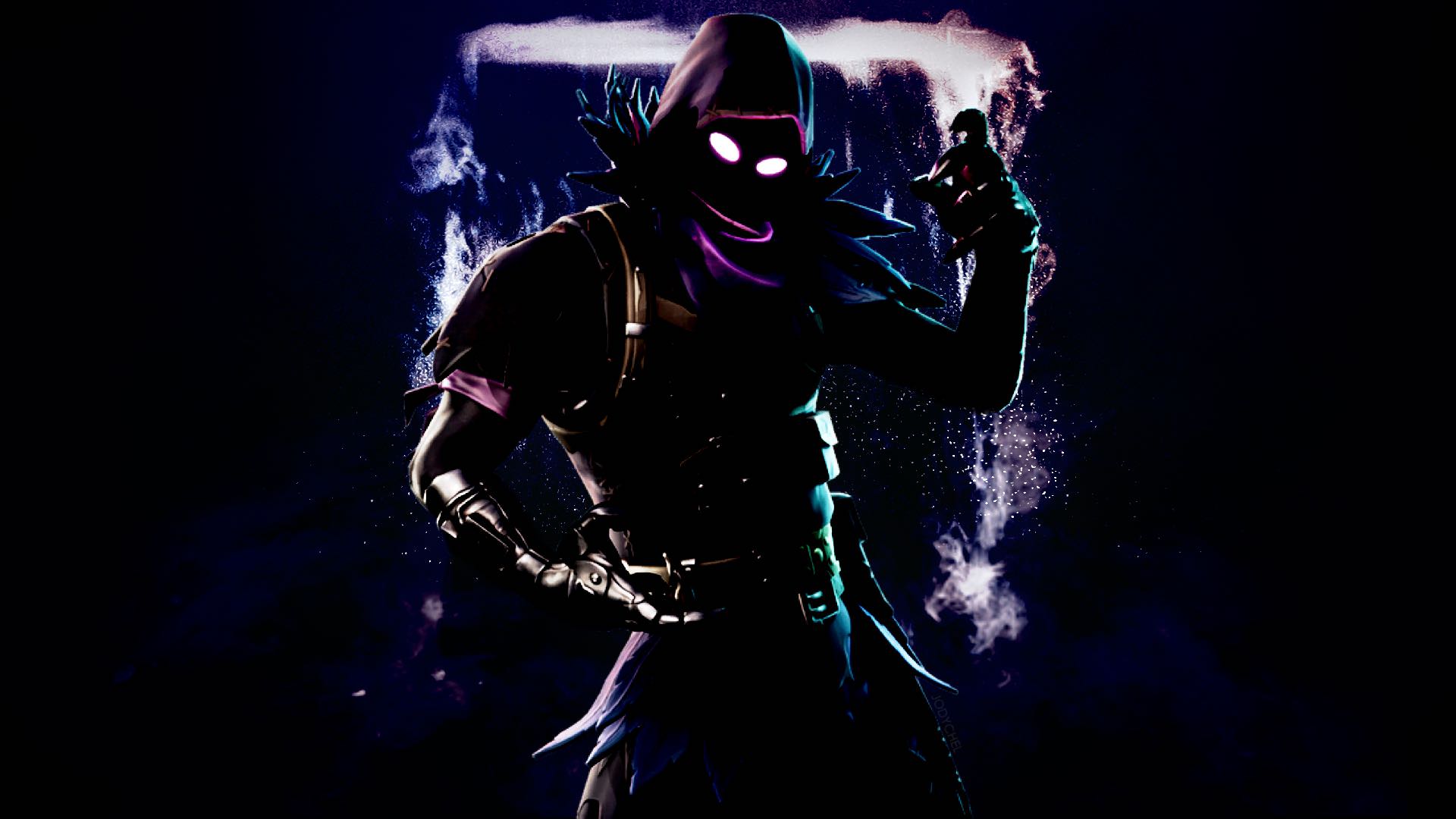 Raven Fortnite skin scuro, 1920x1080 1080p, Laptop
