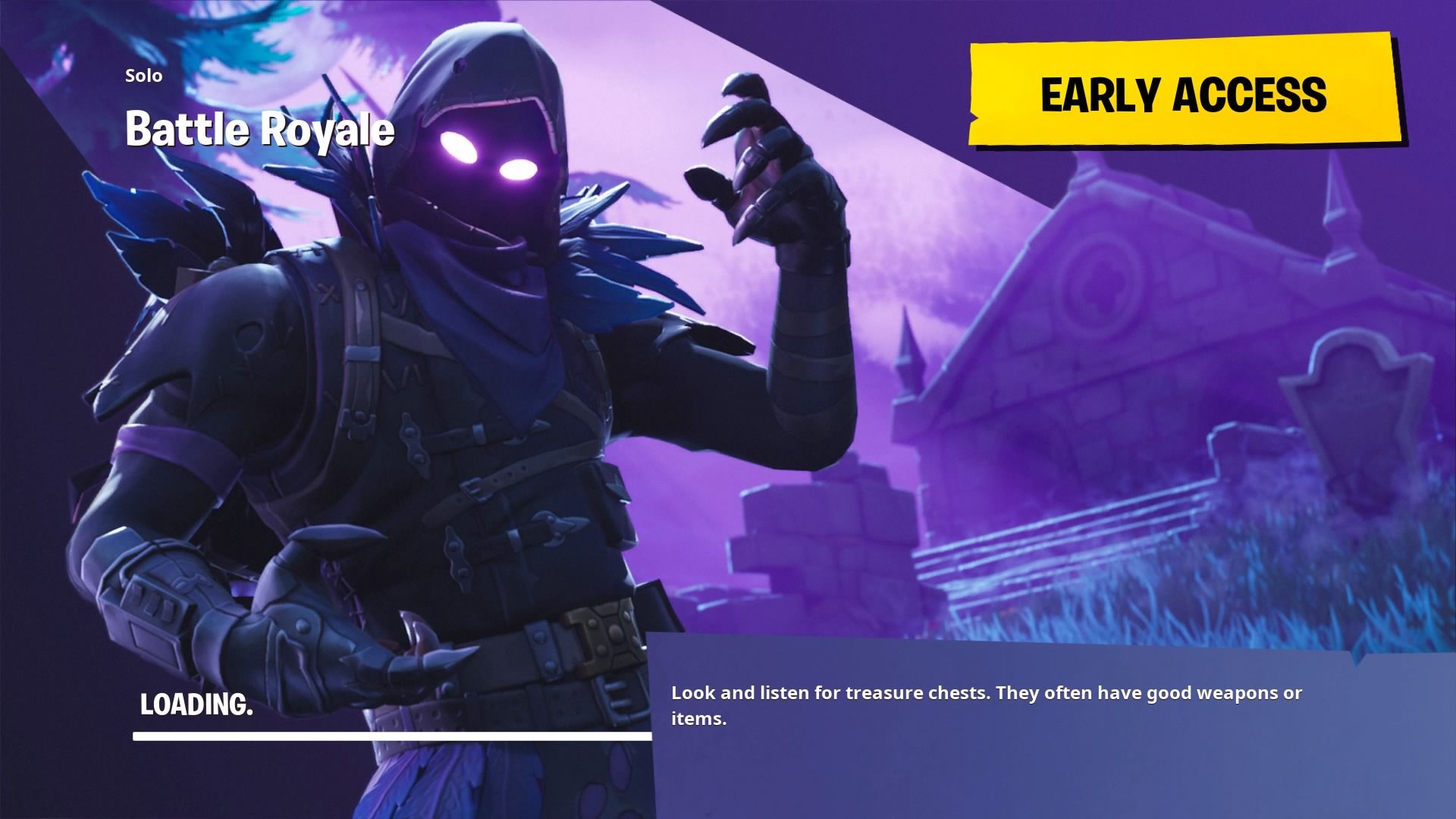 Raven Fortnite loading screen, 1920x1080 1080p, Desktop