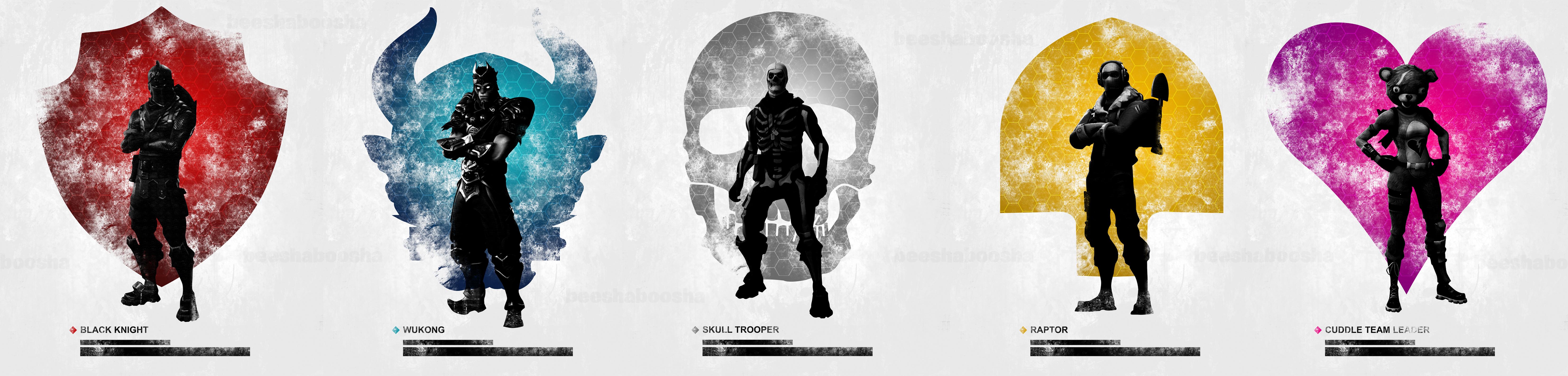 Fortnite personaggi Halloween scheletri, 1920x1080 1080p, Desktop