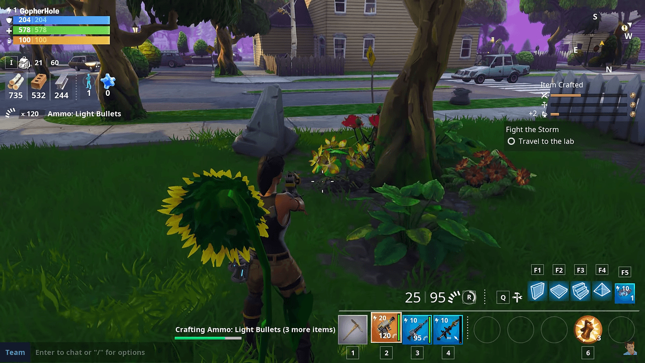 Personaggi Fortnite con armi, 1280x720 720p, Laptop