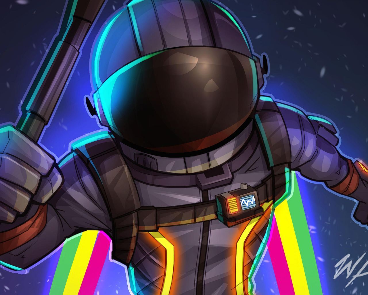 Personaggio Galaxy Fortnite, 1920x1080 Full HD 1080p, Laptop