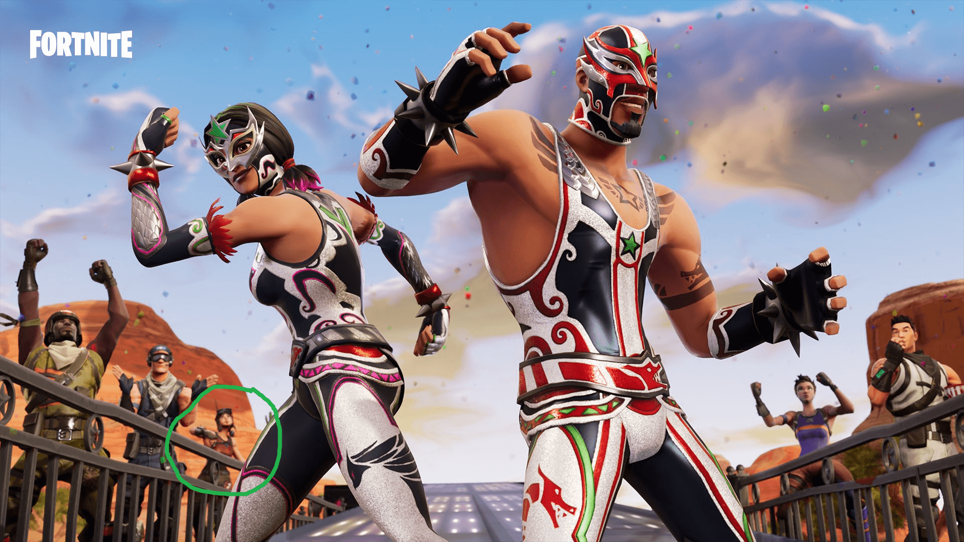 Personaggi Fortnite skin lucha, 1920x1080 1080p, Laptop