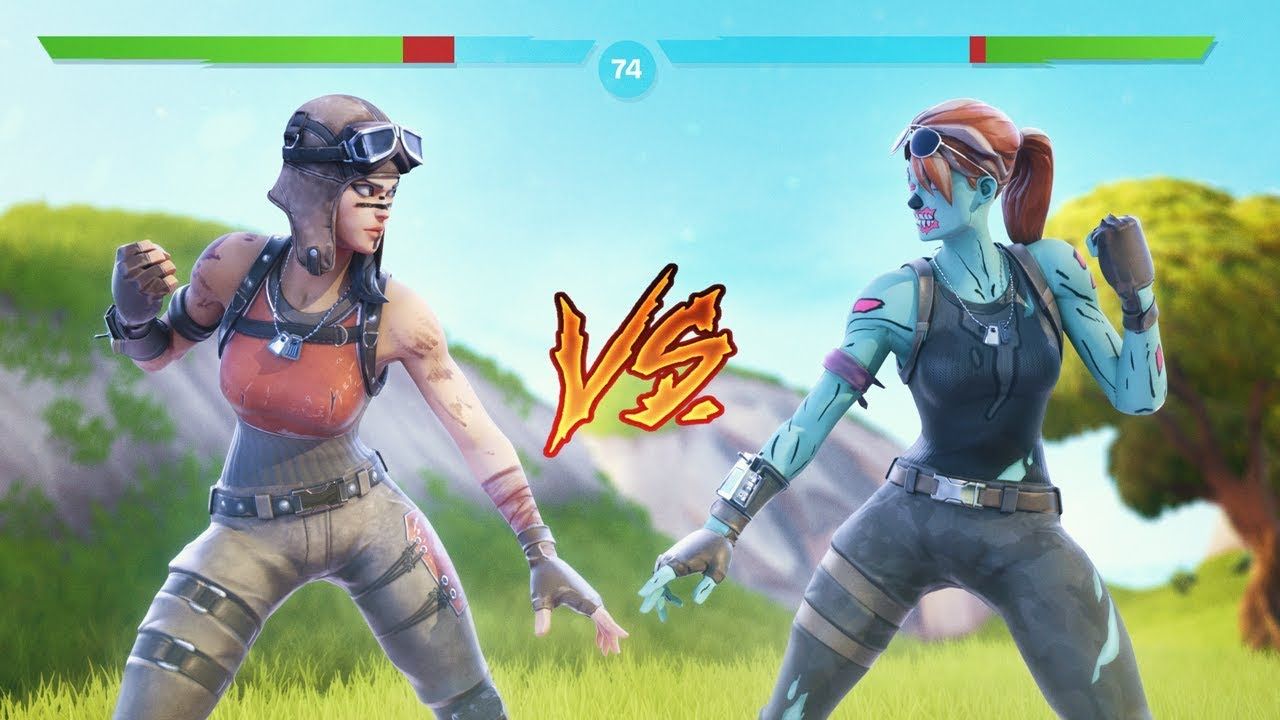 Renegade Raider vs Ghoul Trooper, 1280x720 720p, Laptop