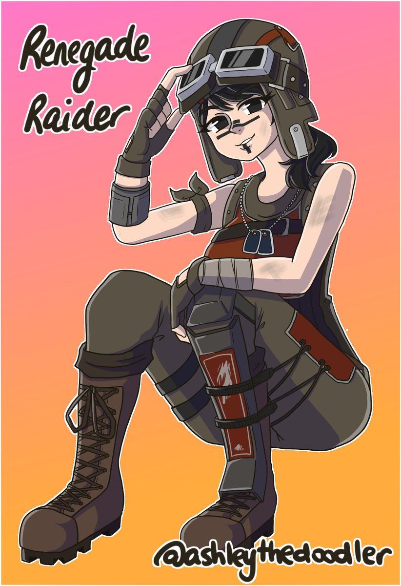 Renegade Raider Fortnite anime, 822x1200 Verticale, Mobile