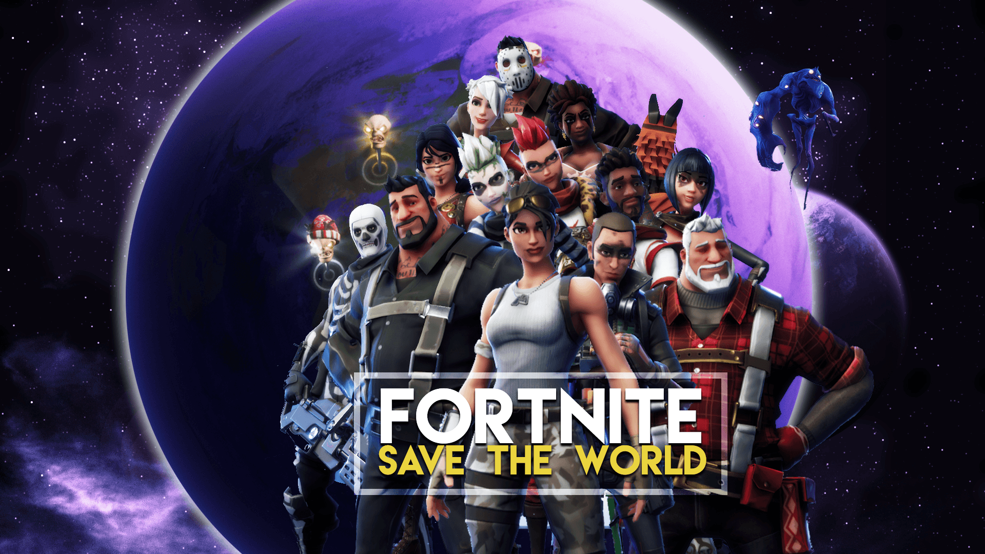 Fortnite Save The World personaggi, 1920x1080 1080p, PC