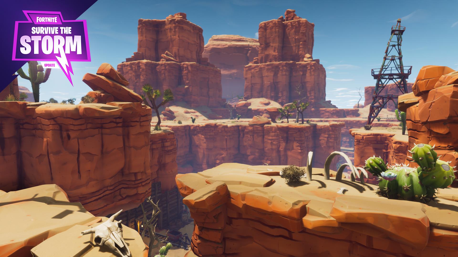 Fortnite deserto canyon Save the World, 1920x1080 1080p, Desktop