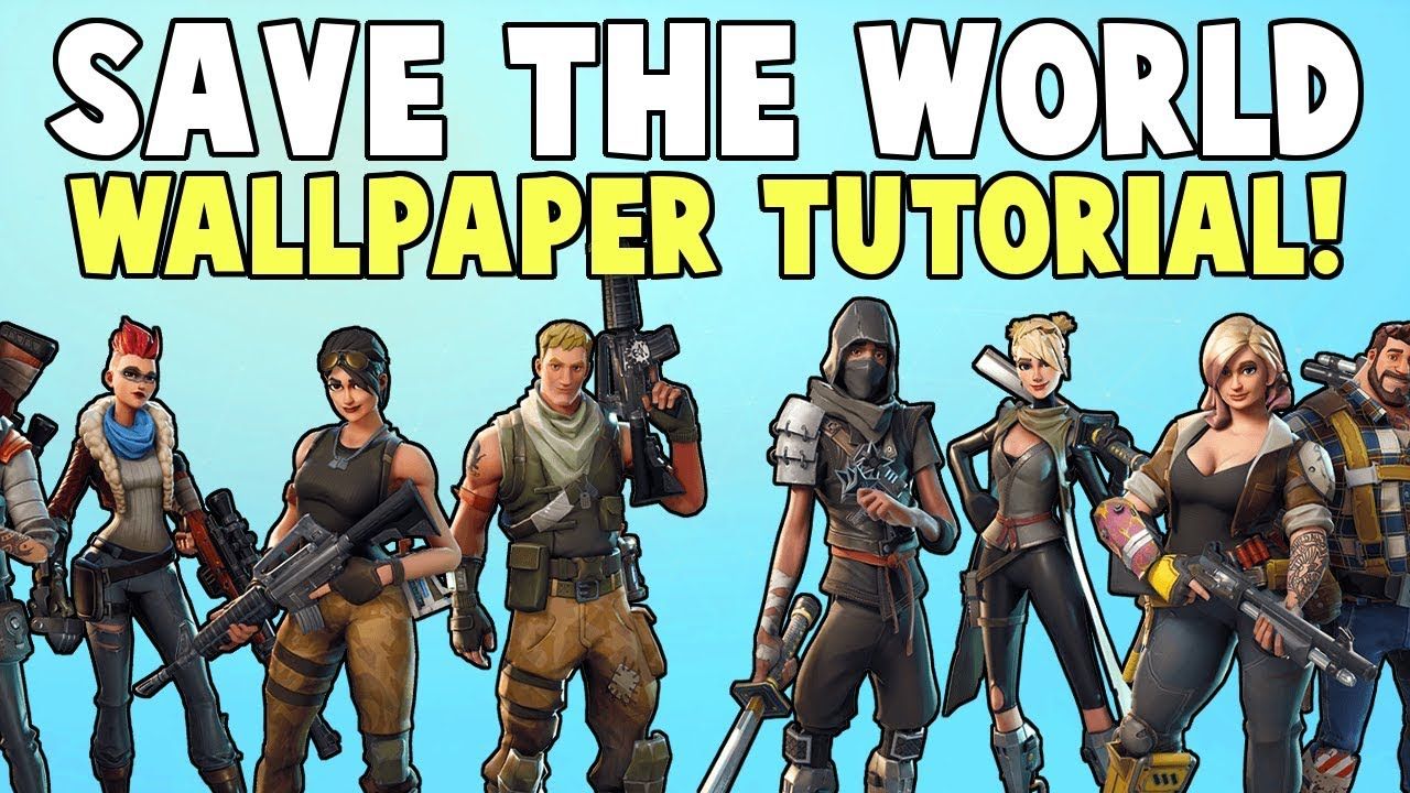 Personaggi Fortnite Save the World, 1440x2560 Full HD Verticale, Smartphone