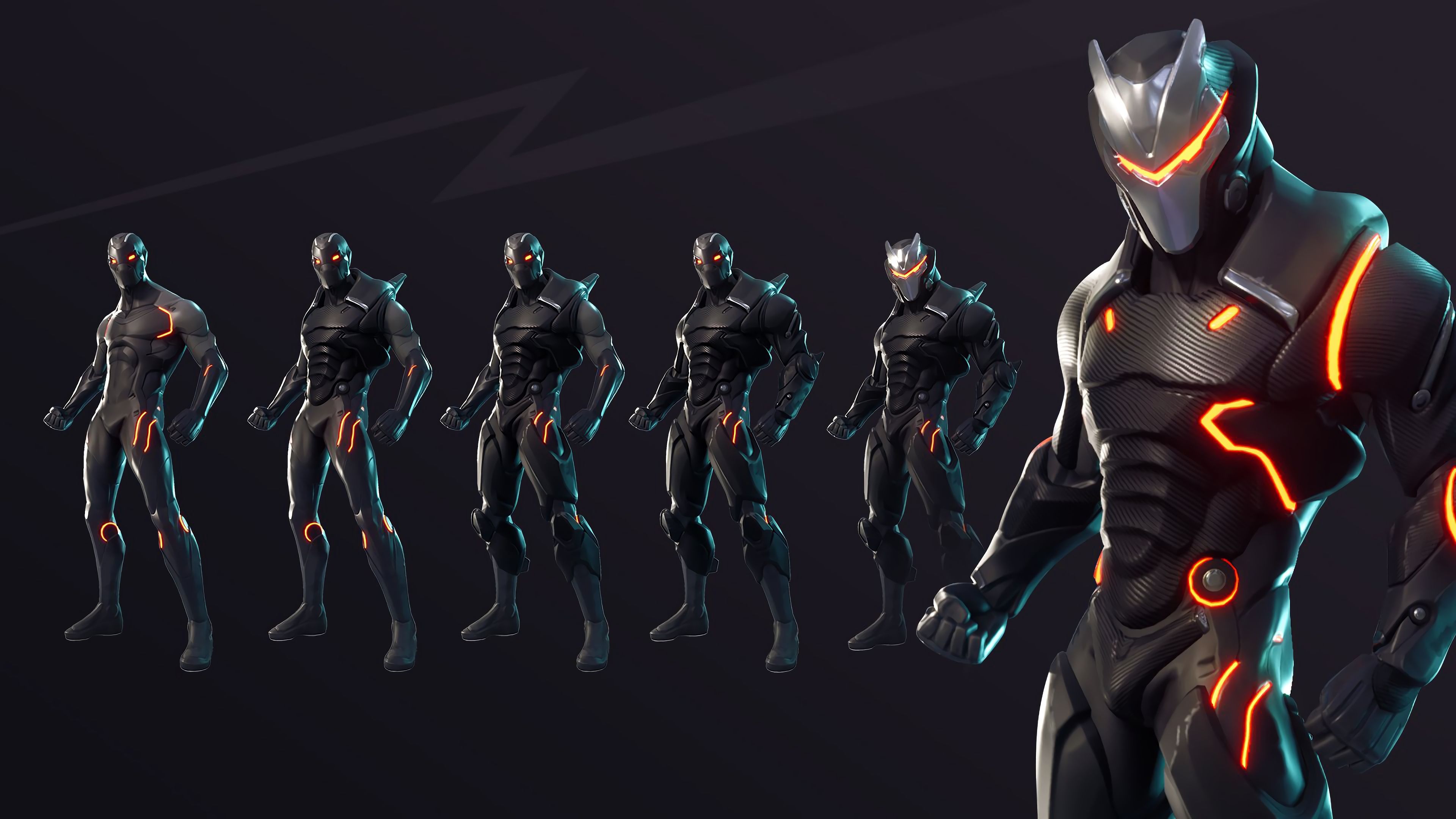 Personaggio Omega Fortnite armatura, 3840x2160 4K, Monitor 4K