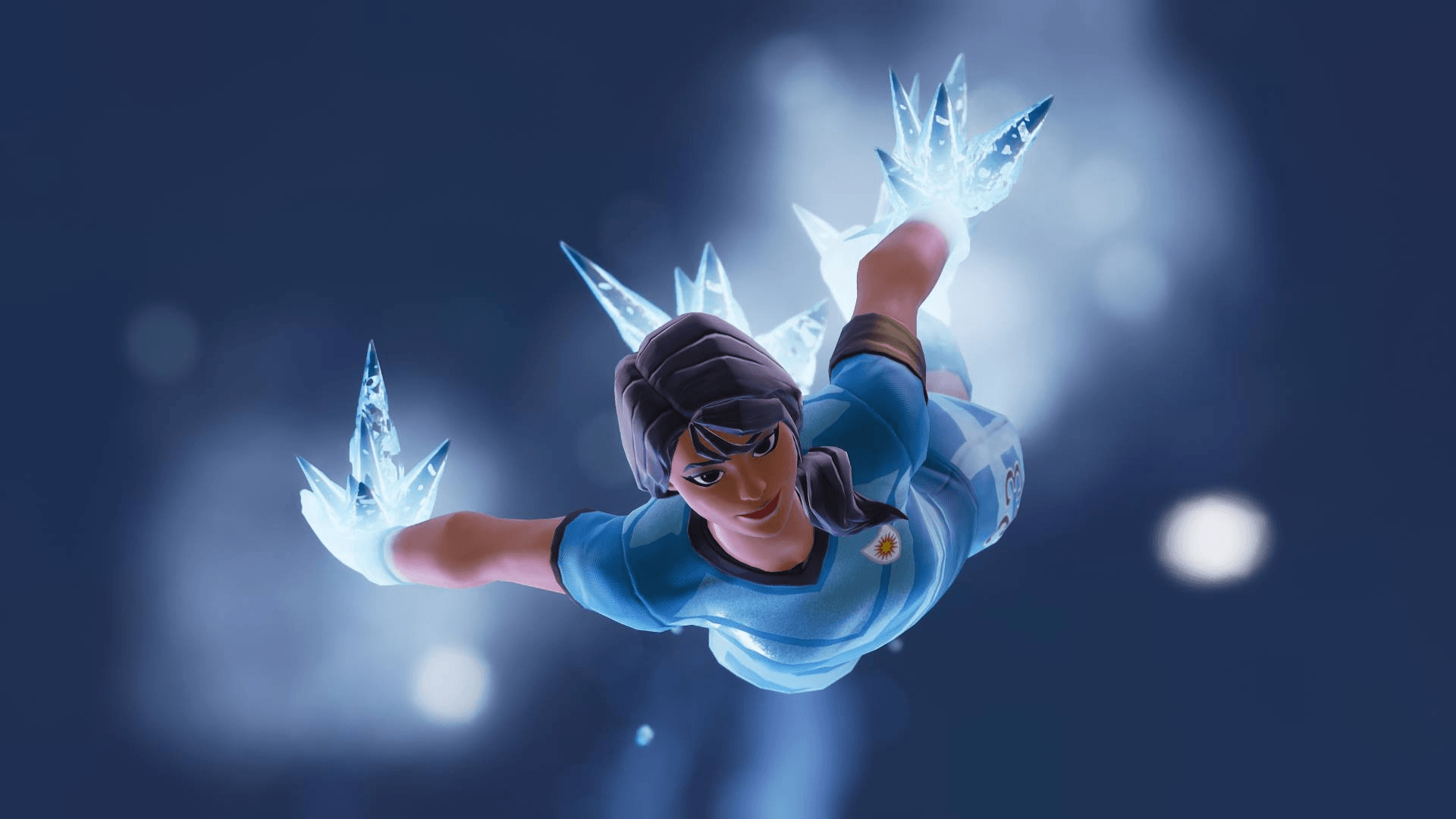 Skin calciatore ghiaccio Fortnite, battle royale, 1920x1080 Full HD 1080p, Laptop