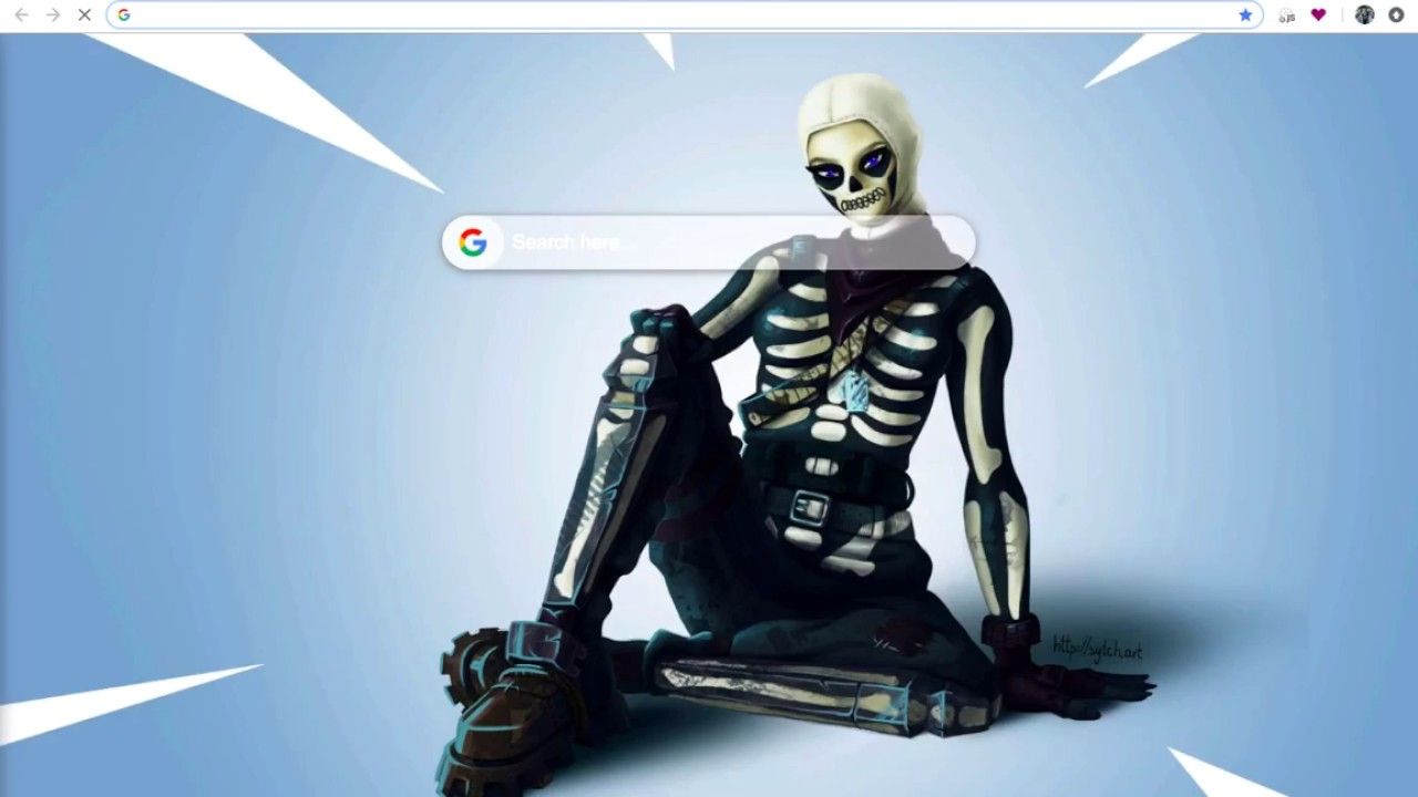 Skull Trooper Fortnite personaggio, 1280x720 HD, Desktop