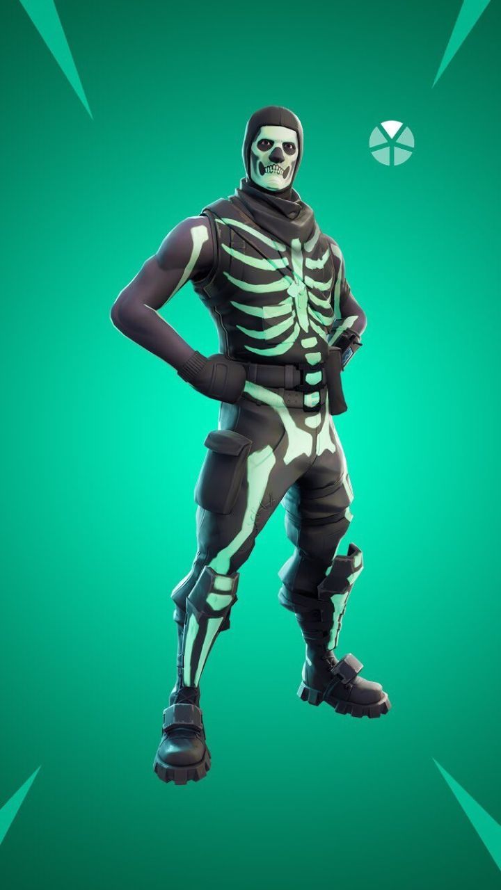 Skull Trooper Fortnite personaggio, 720x1280 Full HD Verticale, Samsung Galaxy