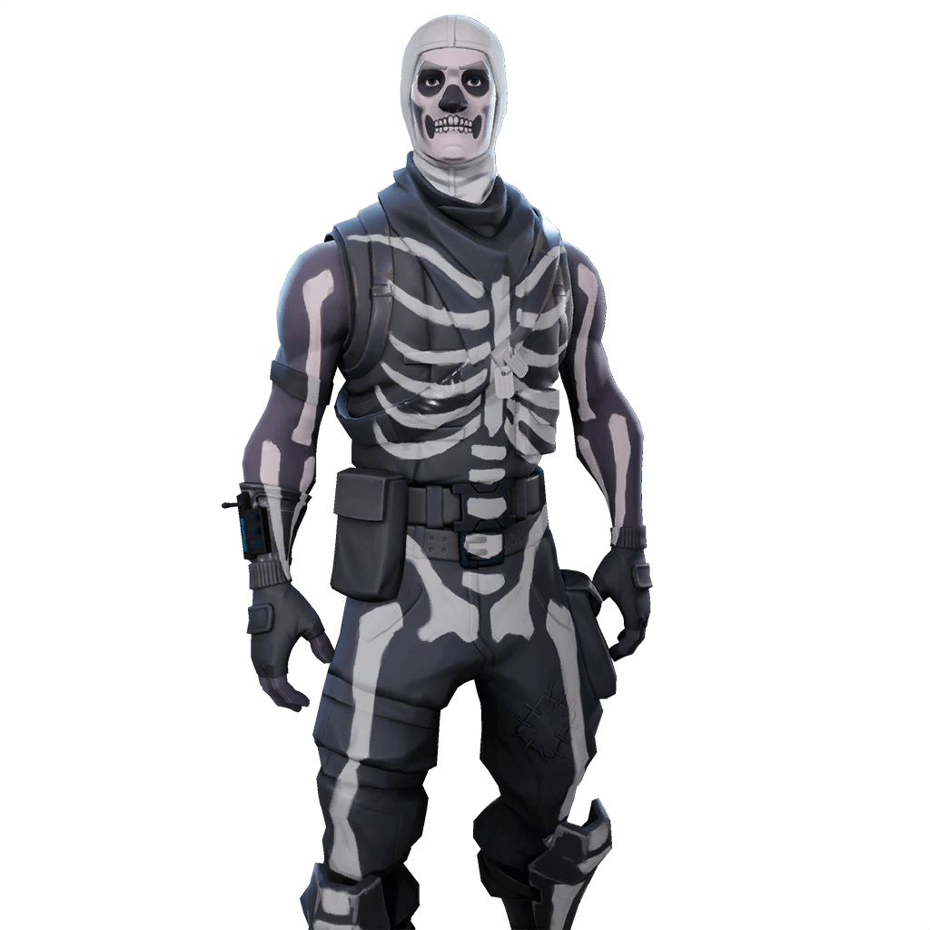 Skull Trooper Fortnite skin, 1024x1024 HD, Desktop