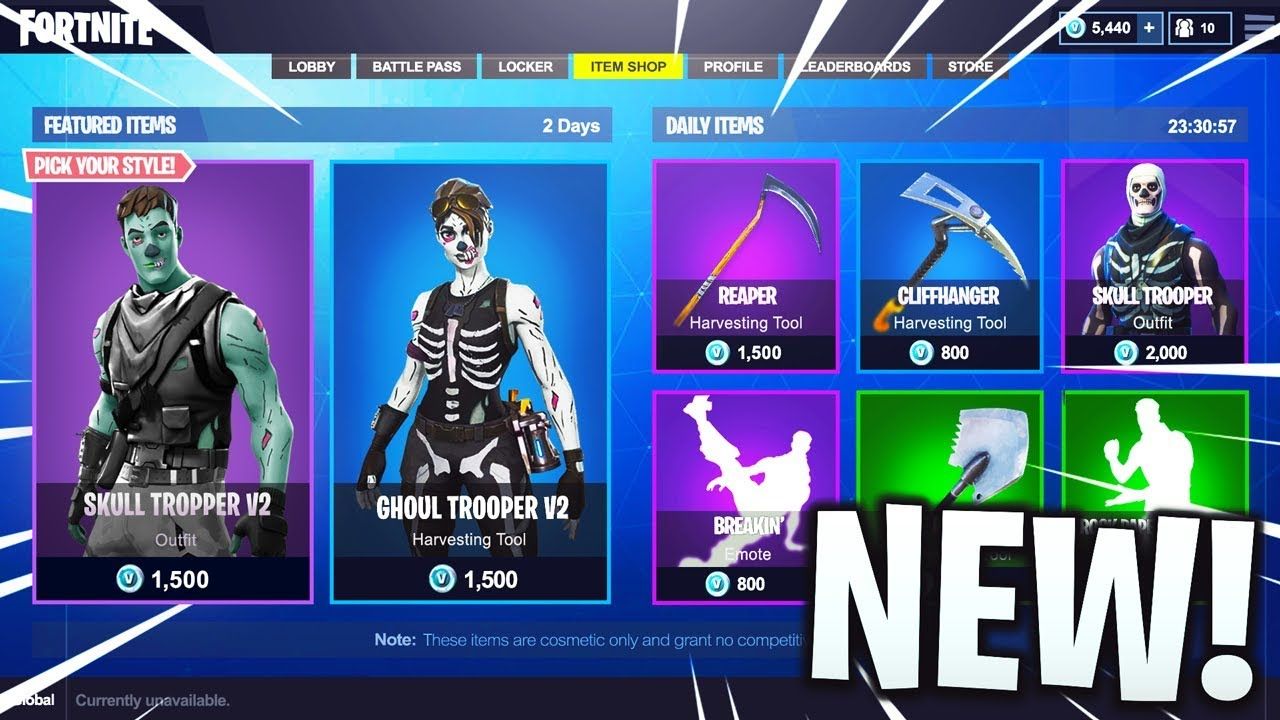 Skull Trooper Fortnite falce, 3840x2160 UHD, PC 4K