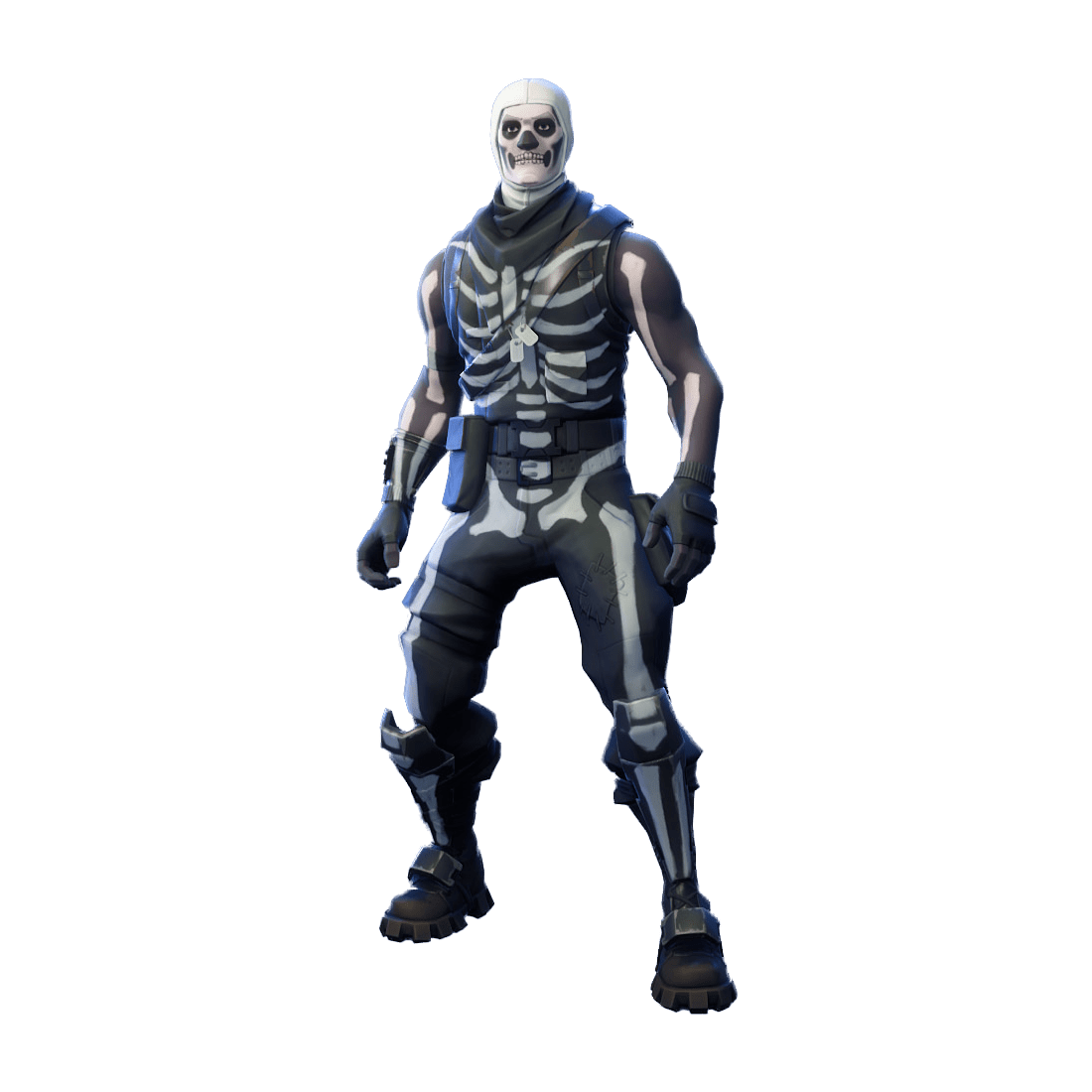 Skull Trooper Fortnite skin, 1100x1100 HD, PC Desktop