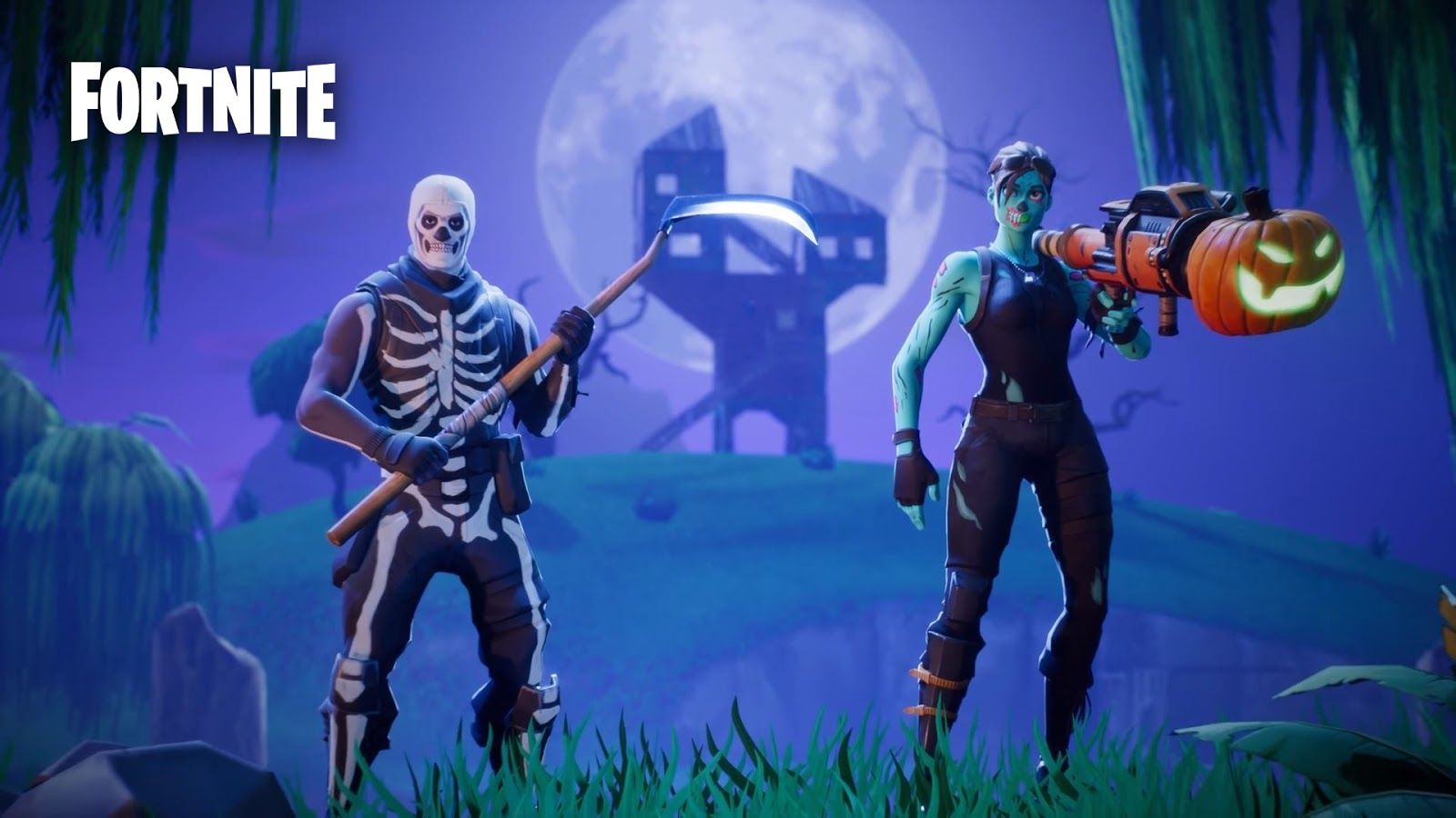 Skull Trooper e Ghoul Trooper Fortnite, 1600x900 900p, Desktop