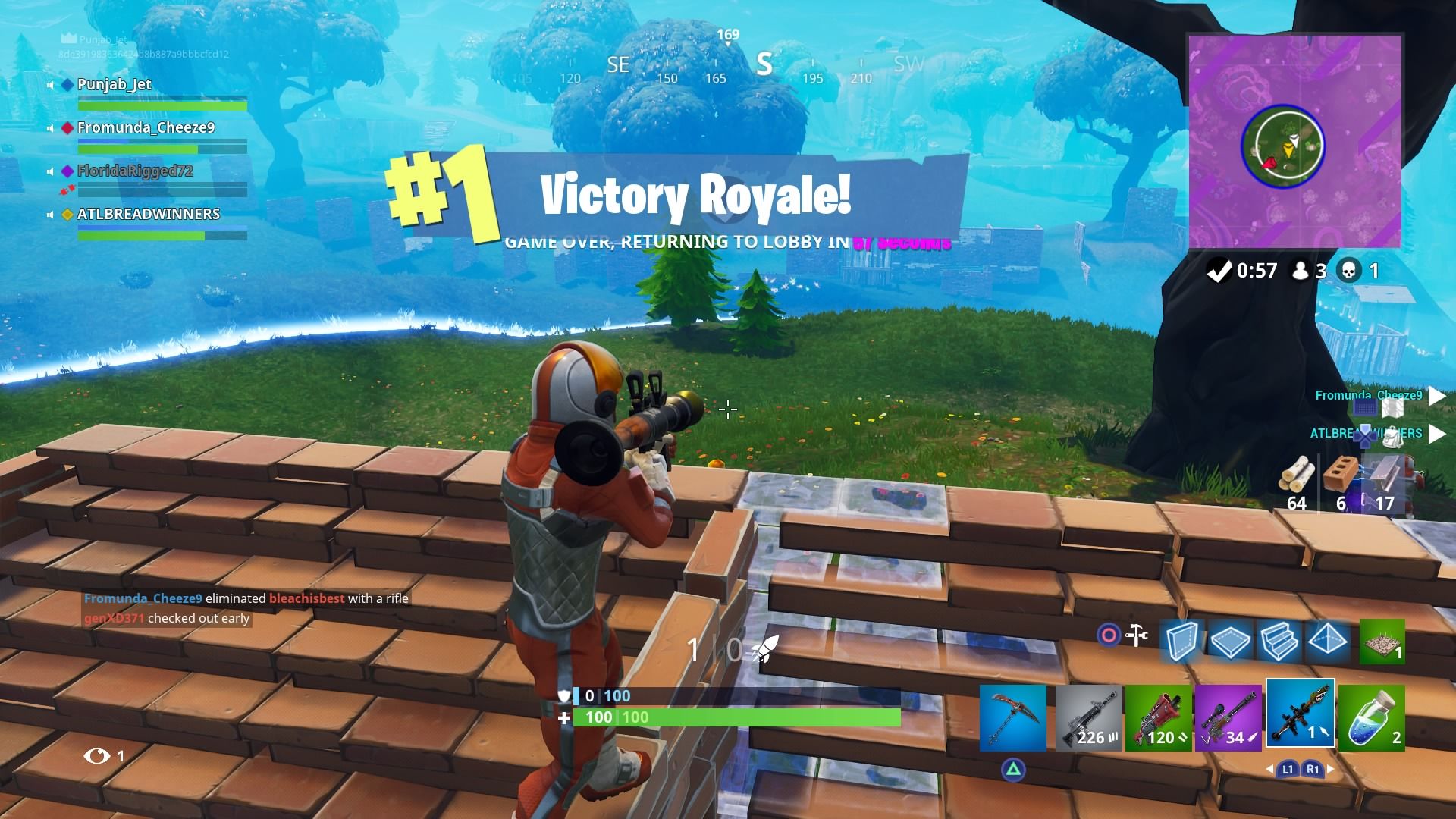 Fortnite Victory Royale schermata, 1920x1080 1080p, Desktop