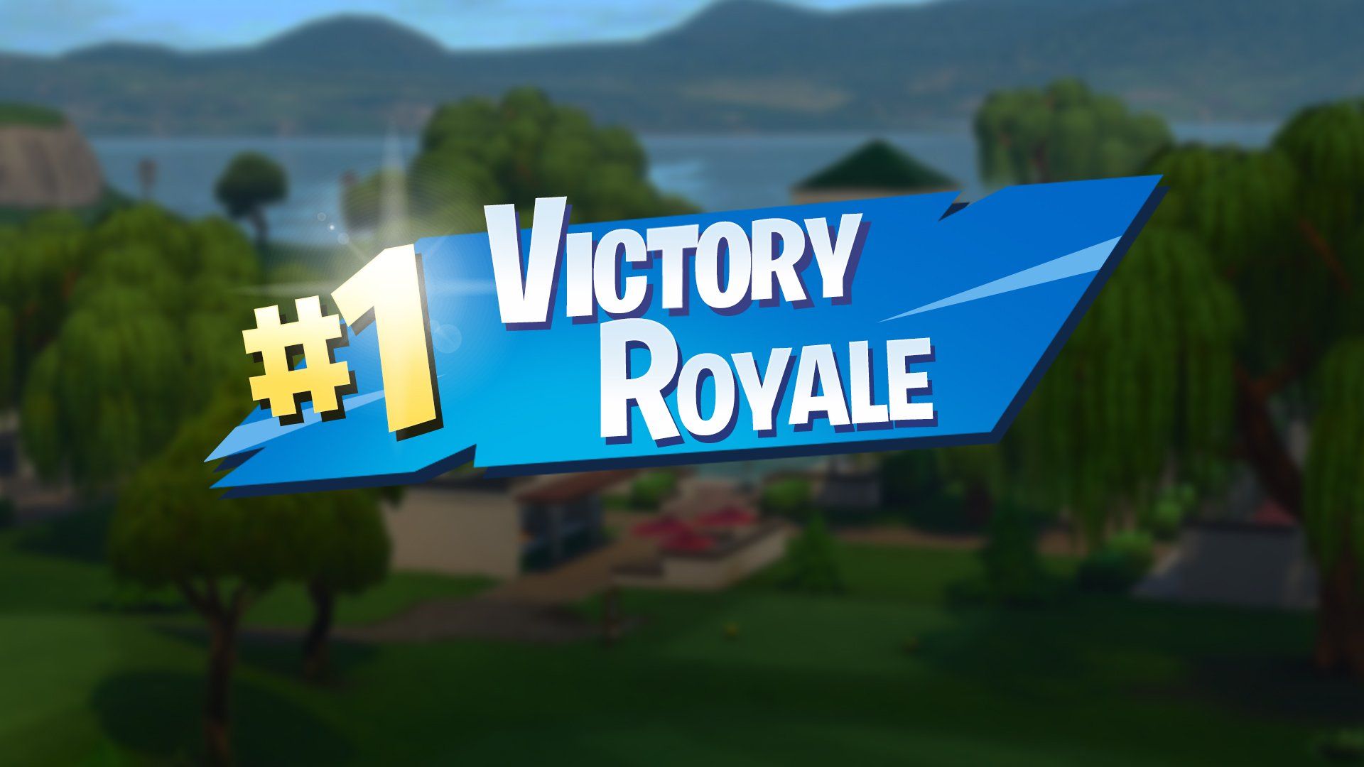 Fortnite Victory Royale banner, 1920x1080 Full HD, Desktop