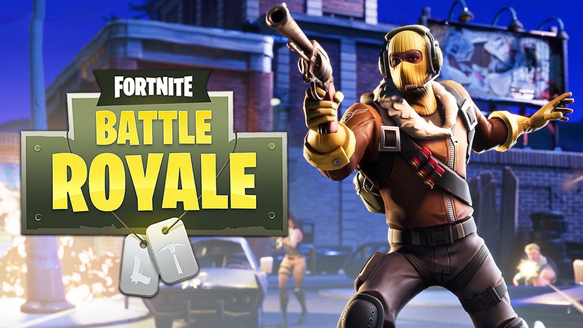 Personaggio Roblox stile Fortnite, 1280x720 HD, PC Desktop