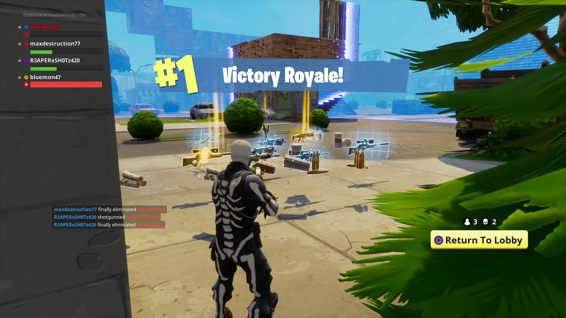 Fortnite Victory Royale schermata vittoria, 1920x1080 Full HD, Desktop