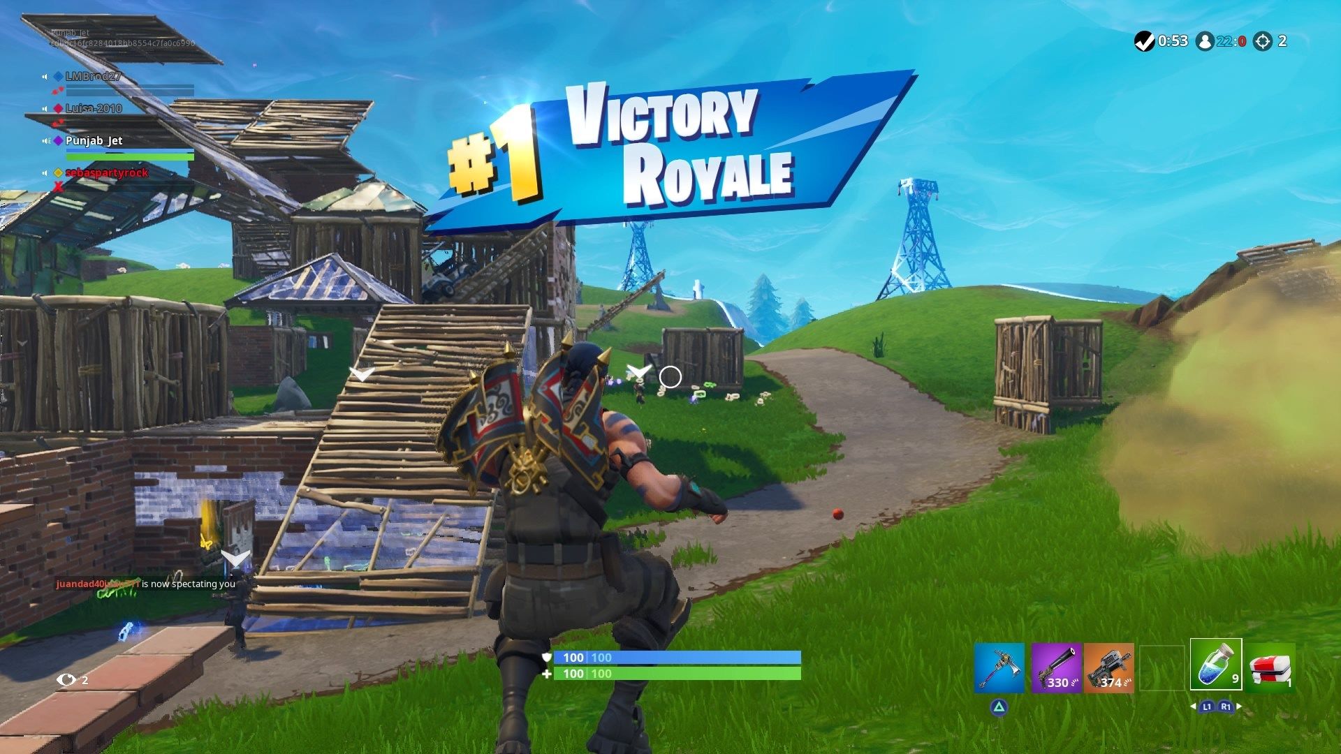 Fortnite Victory Royale schermata, 1920x1080 Full HD 1080p, PC Desktop