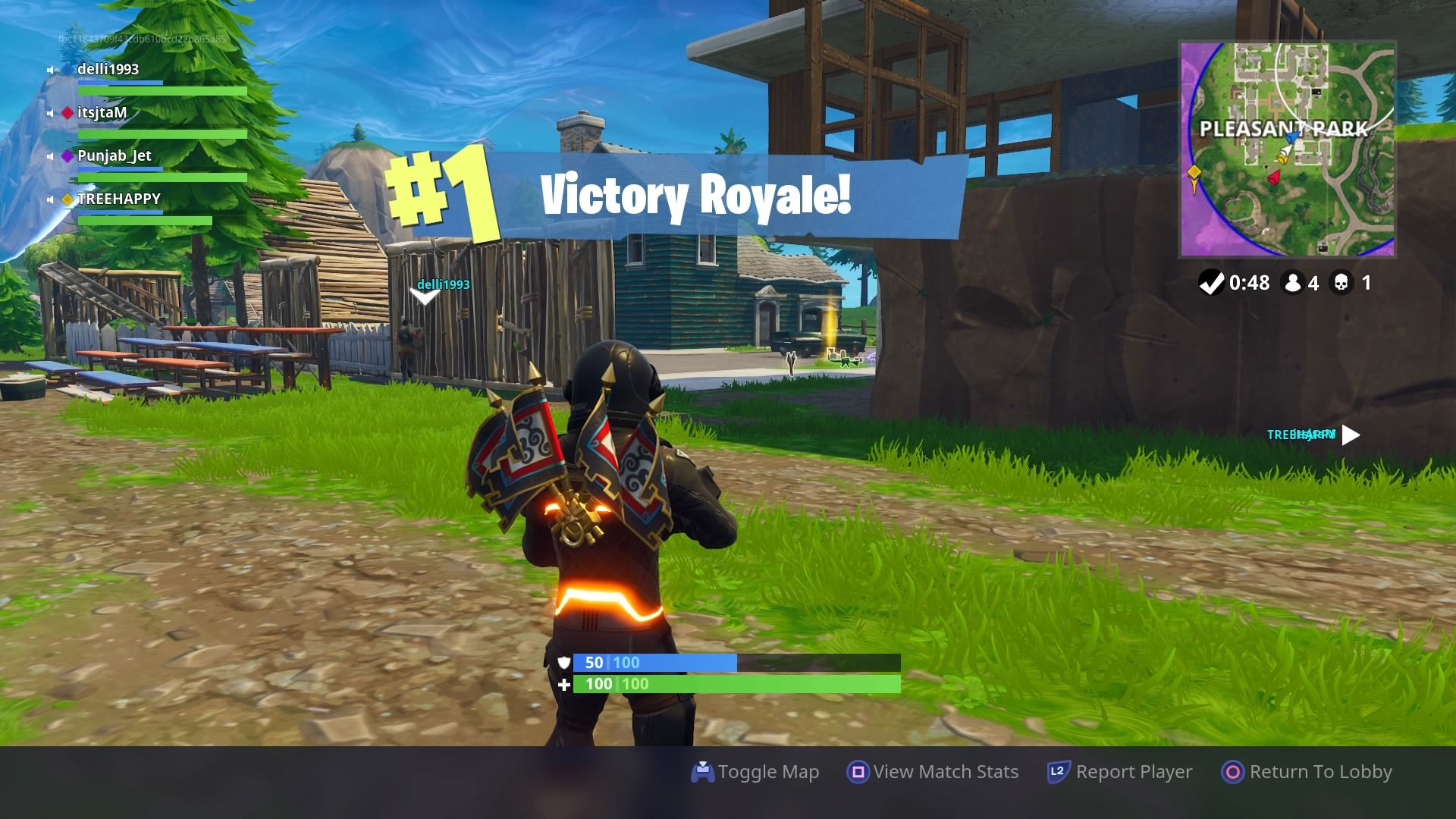 Fortnite Victory Royale personaggio armato, 1280x720 720p, Laptop