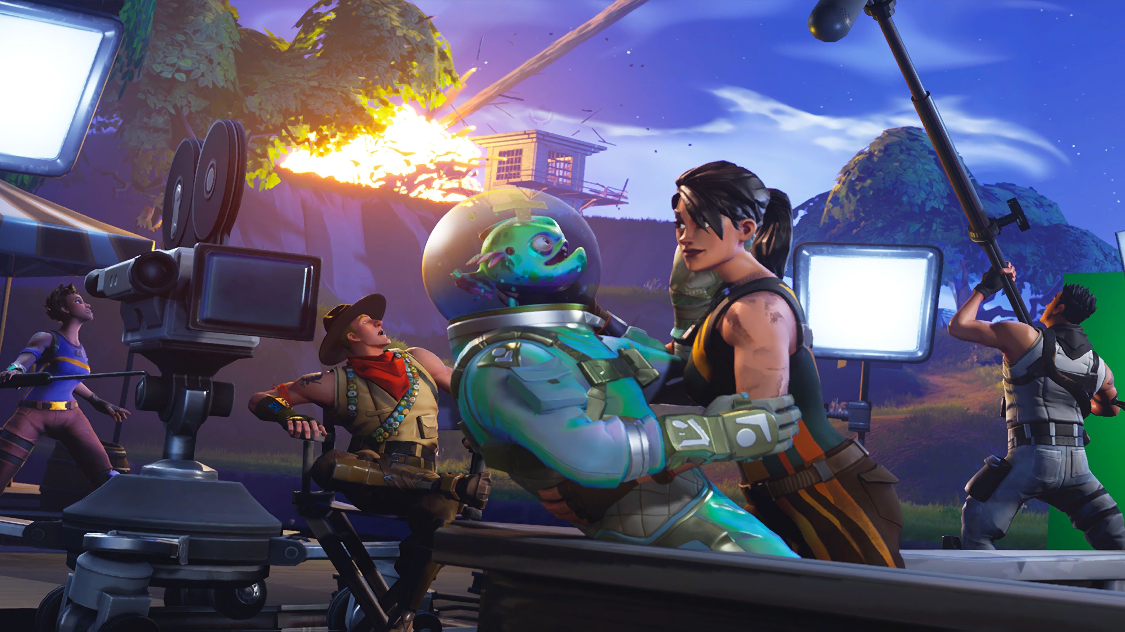 Fortnite Victory Royale schermata gioco, 1920x1080 Full HD, Desktop