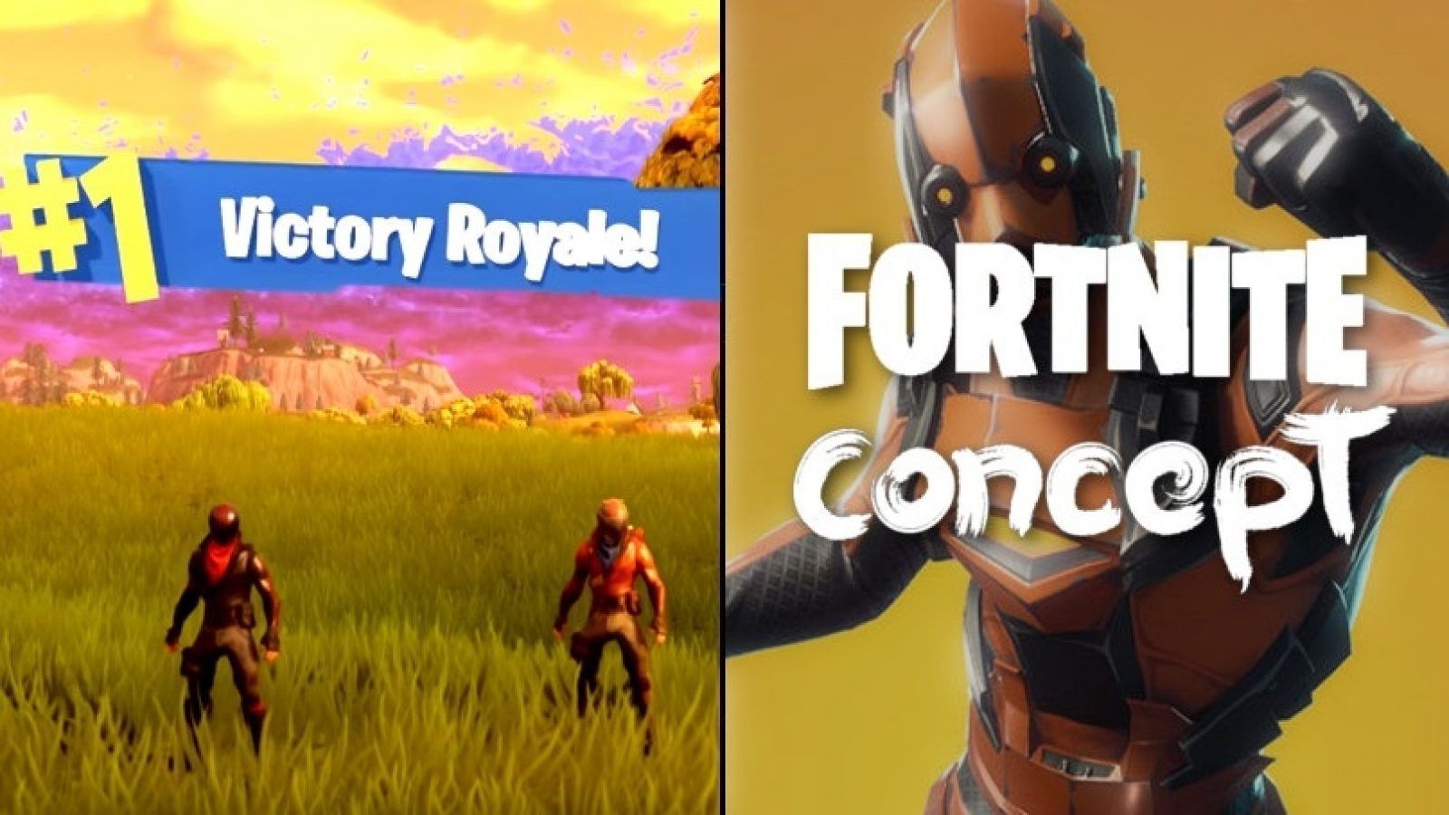 Fortnite Victory Royale logo, 1200x675 HD, iMac