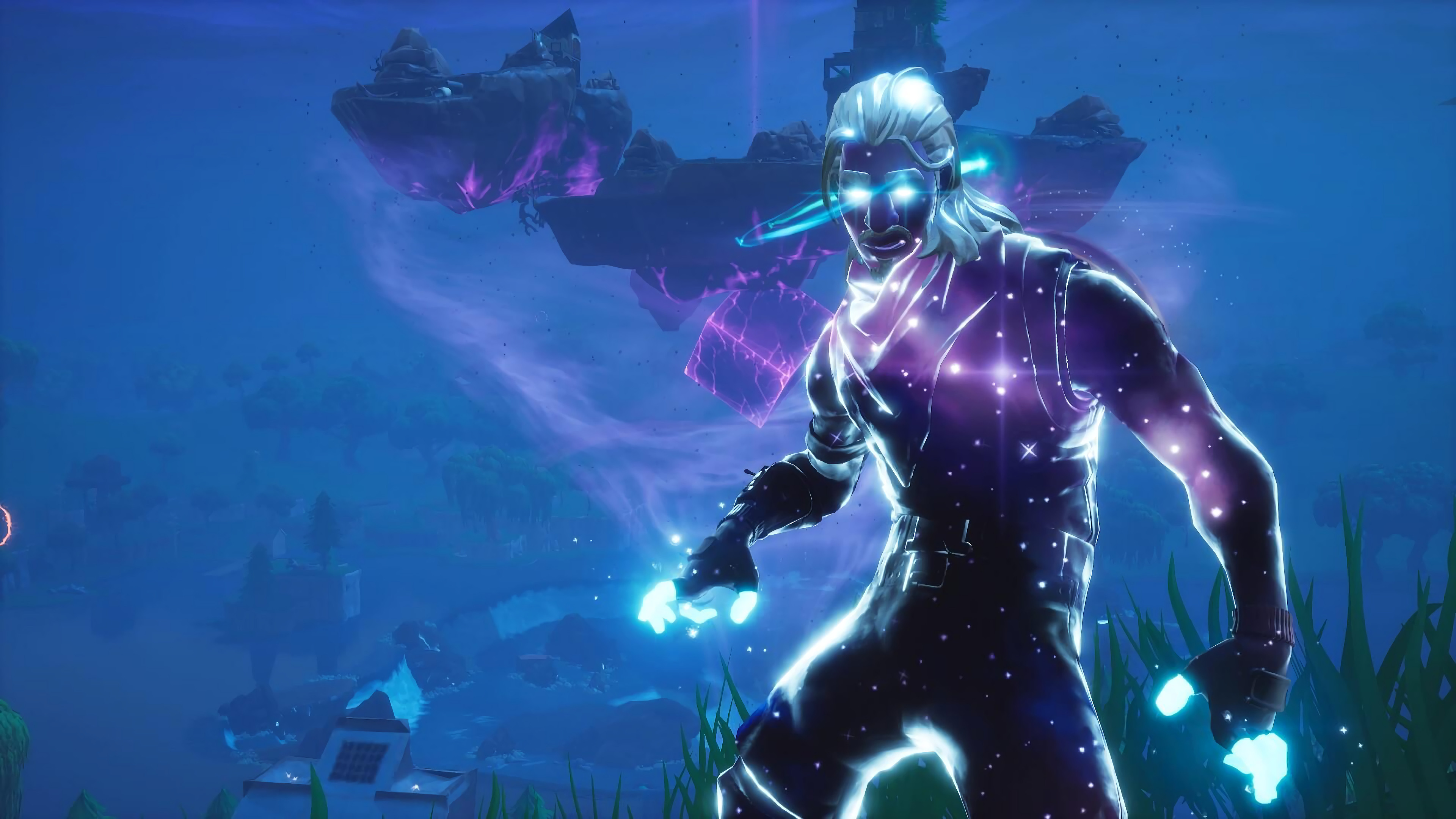 Skin Galassia Fortnite, battle royale, 3840x2160 4K, Desktop 4K