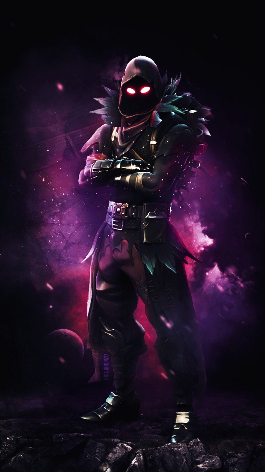 Personaggio Raven Fortnite, 1080x1920 Full HD Verticale, iPhone