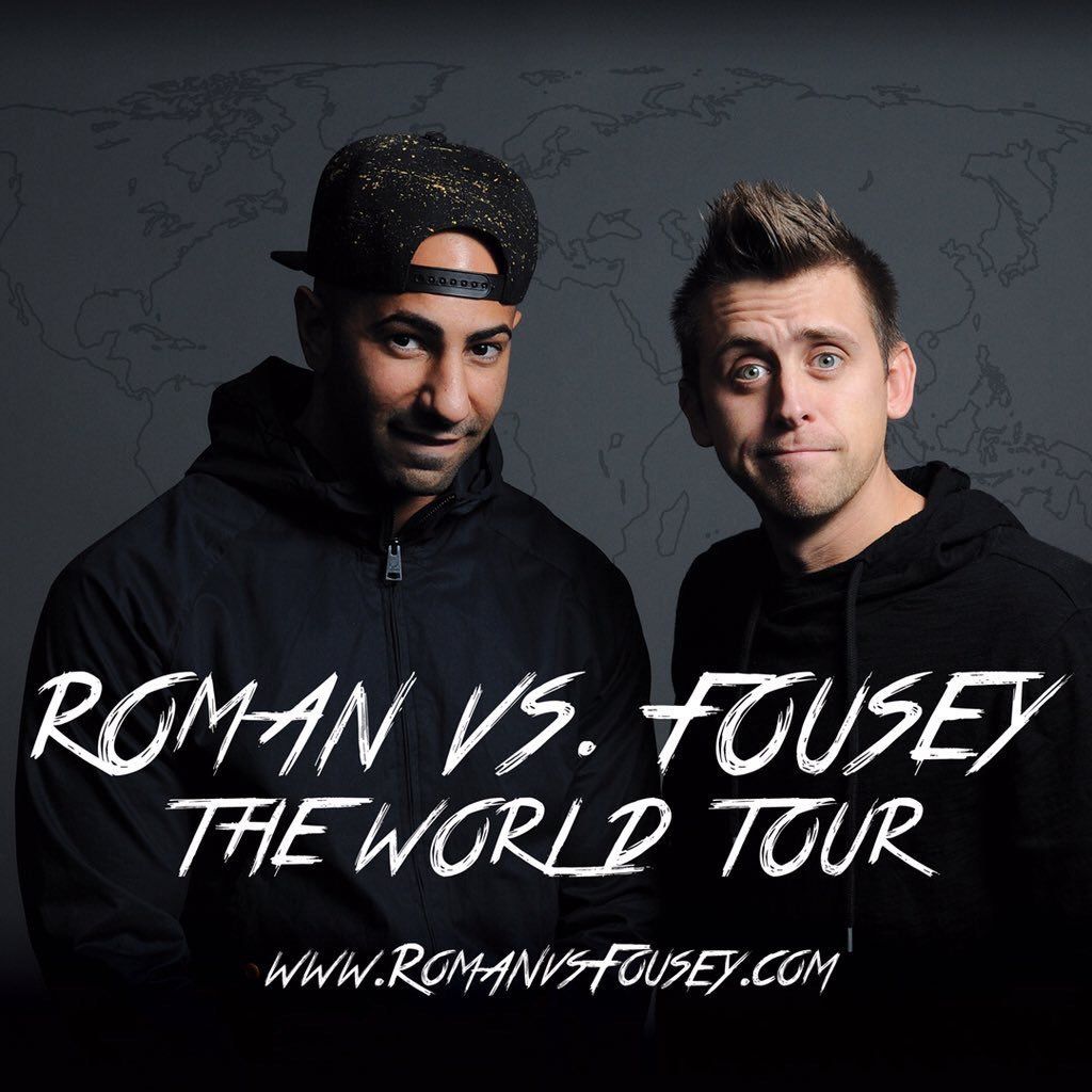 Roman Atwood e Fousey ritratto, 1024x1024 HD, PC