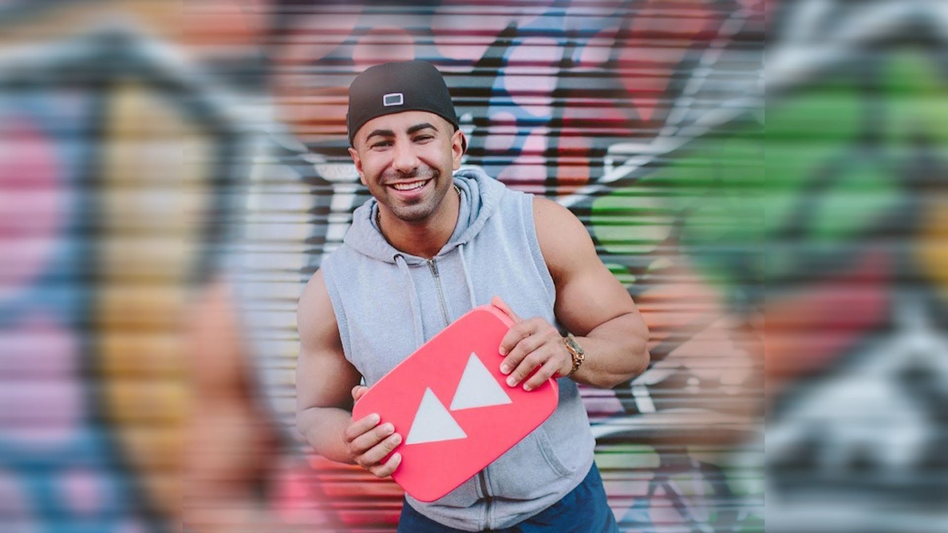 Uomo con logo YouTube, 1920x1080 Full HD, Desktop
