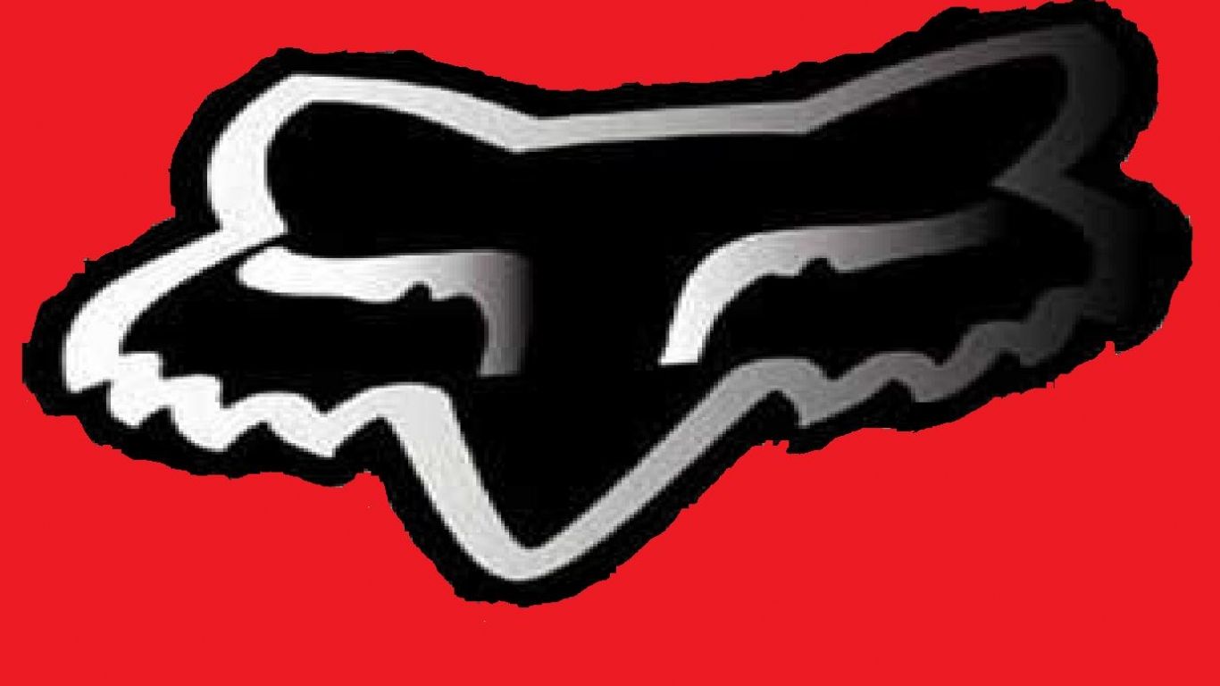 Logo Fox Racing rosso grunge, 1600x1200 HD, PC