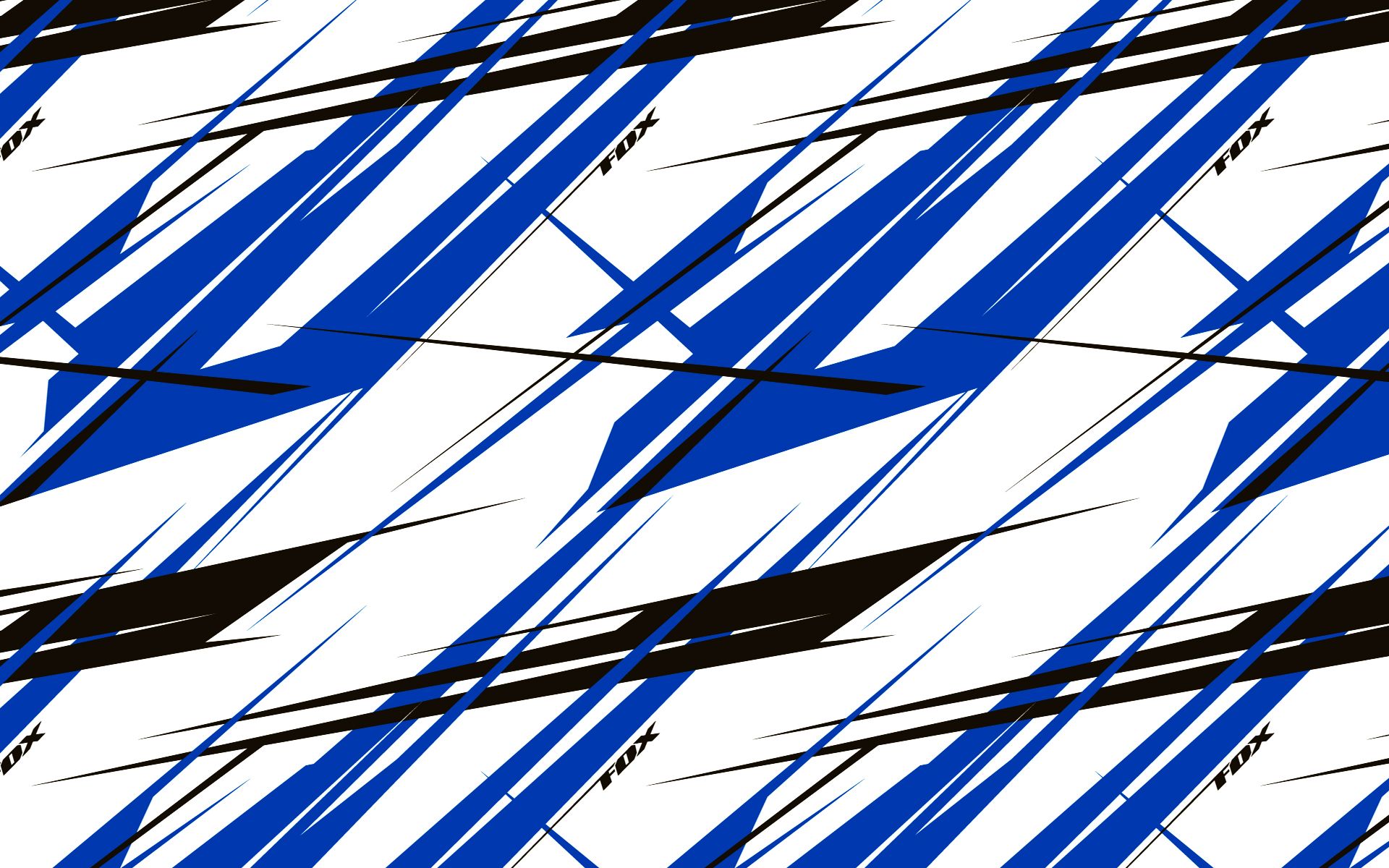 Logo Fox Racing blu, 1677x1050 900p, Desktop