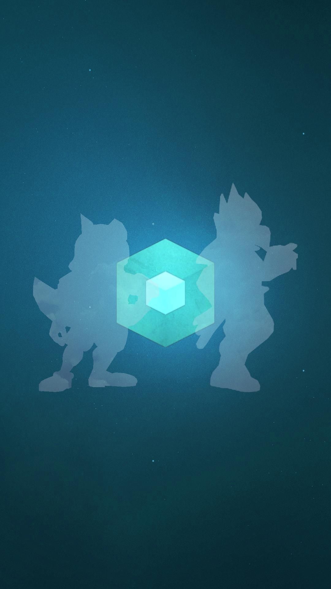 Fox McCloud silhouette Star Fox, 1080x1920 Verticale, Mobile