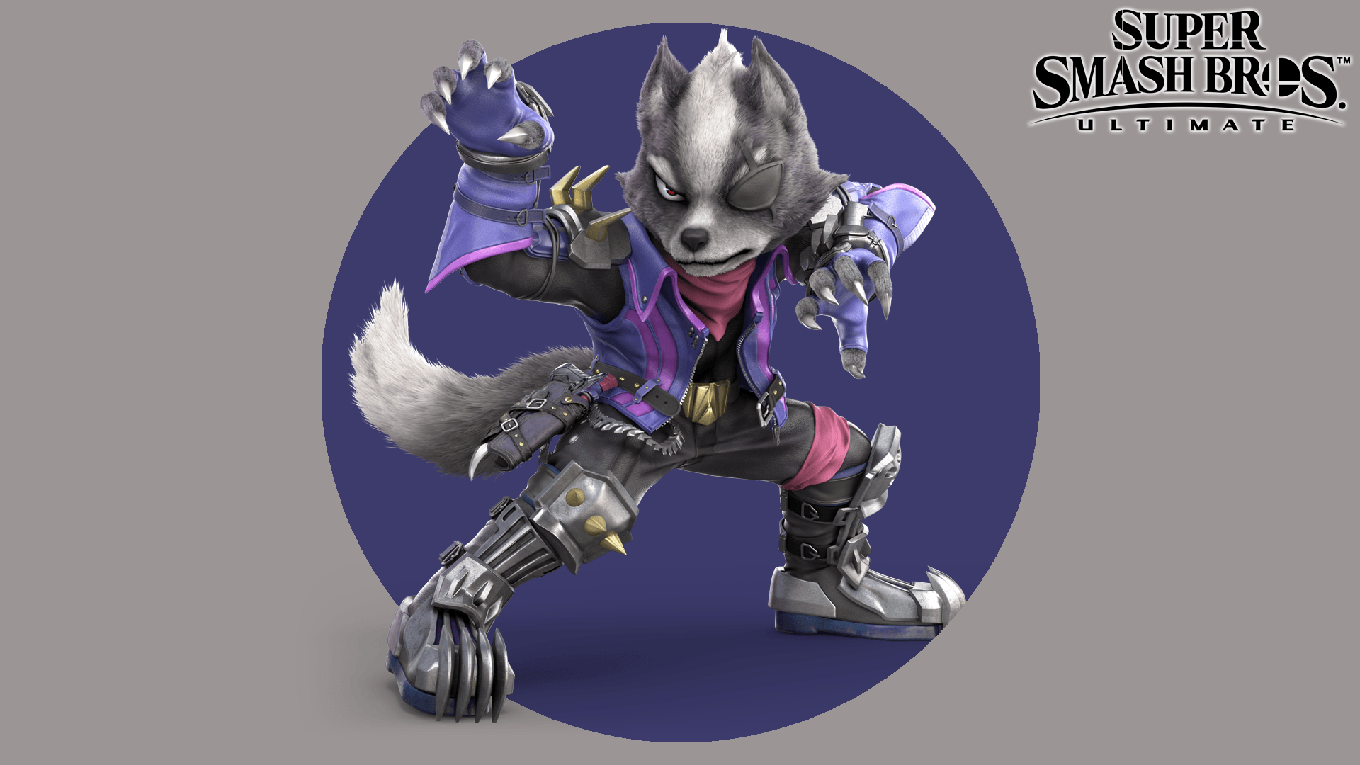 Wolf, Super Smash Bros Ultimate, picchiaduro, 1920x1080 Full HD 1080p, Laptop