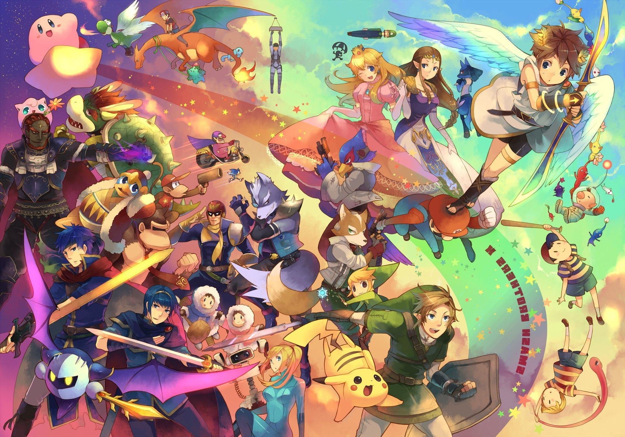 Personaggi Super Smash Bros, 2000x1399 Hi-Res, Desktop