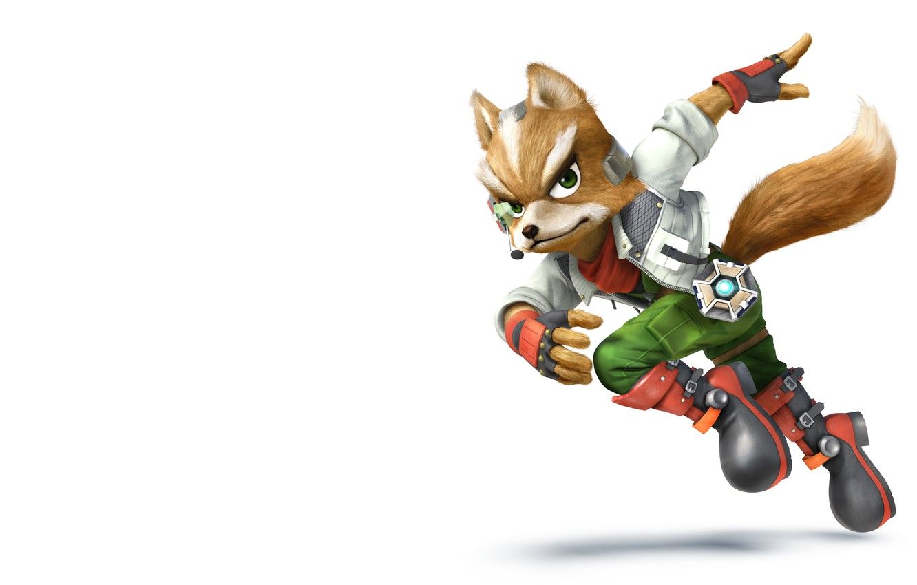 Fox McCloud Super Smash Bros, Star Fox, 1332x850 HD, Desktop