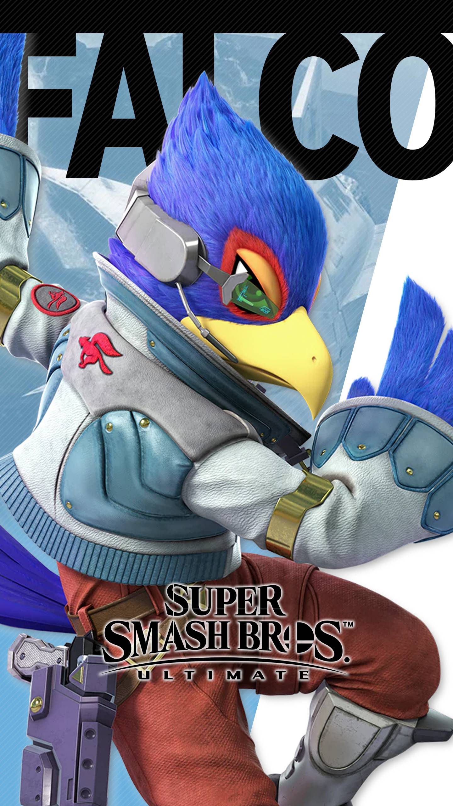 Falco Super Smash Bros Ultimate, 1440x2560 Full HD Verticale, iPhone