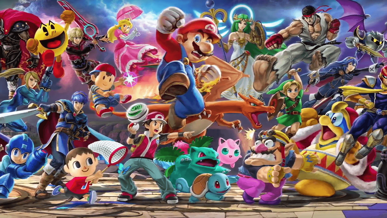 Personaggi Super Smash Bros Ultimate, 1600x900 HD Ready, PC Desktop