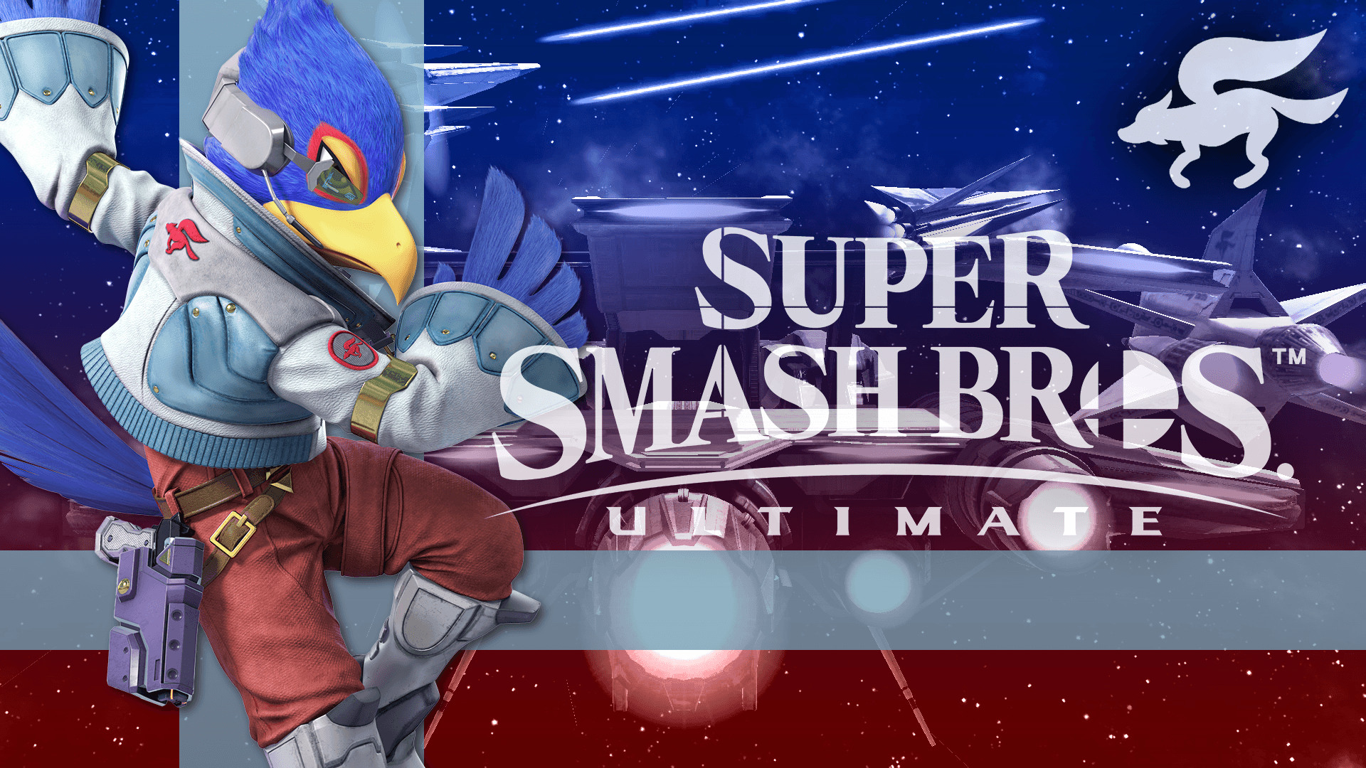 Falco Star Fox Smash Bros, 1920x1080 Full HD, Laptop
