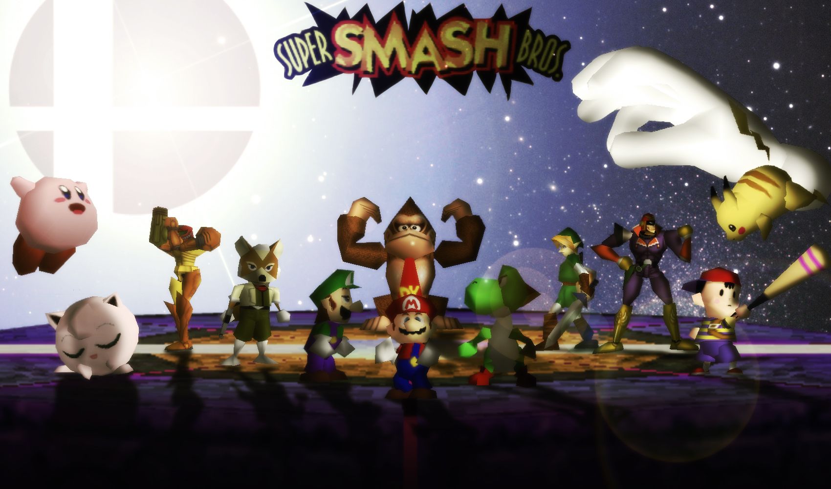 Personaggi Super Smash Bros N64, 1700x1000 HD Ready, Desktop