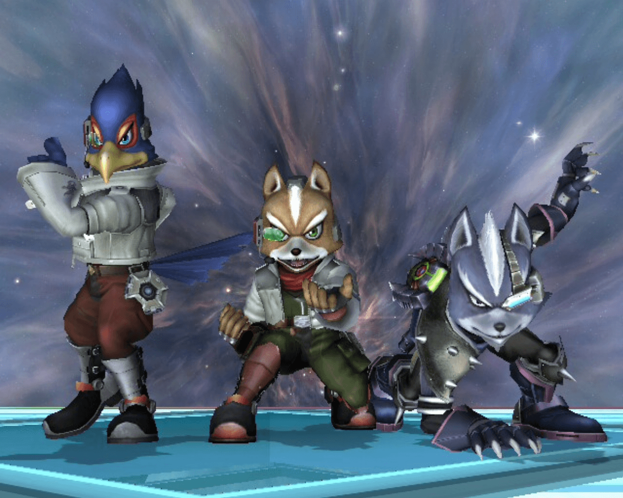 Fox Falco Wolf Star Fox, 1280x1024 HD, Desktop