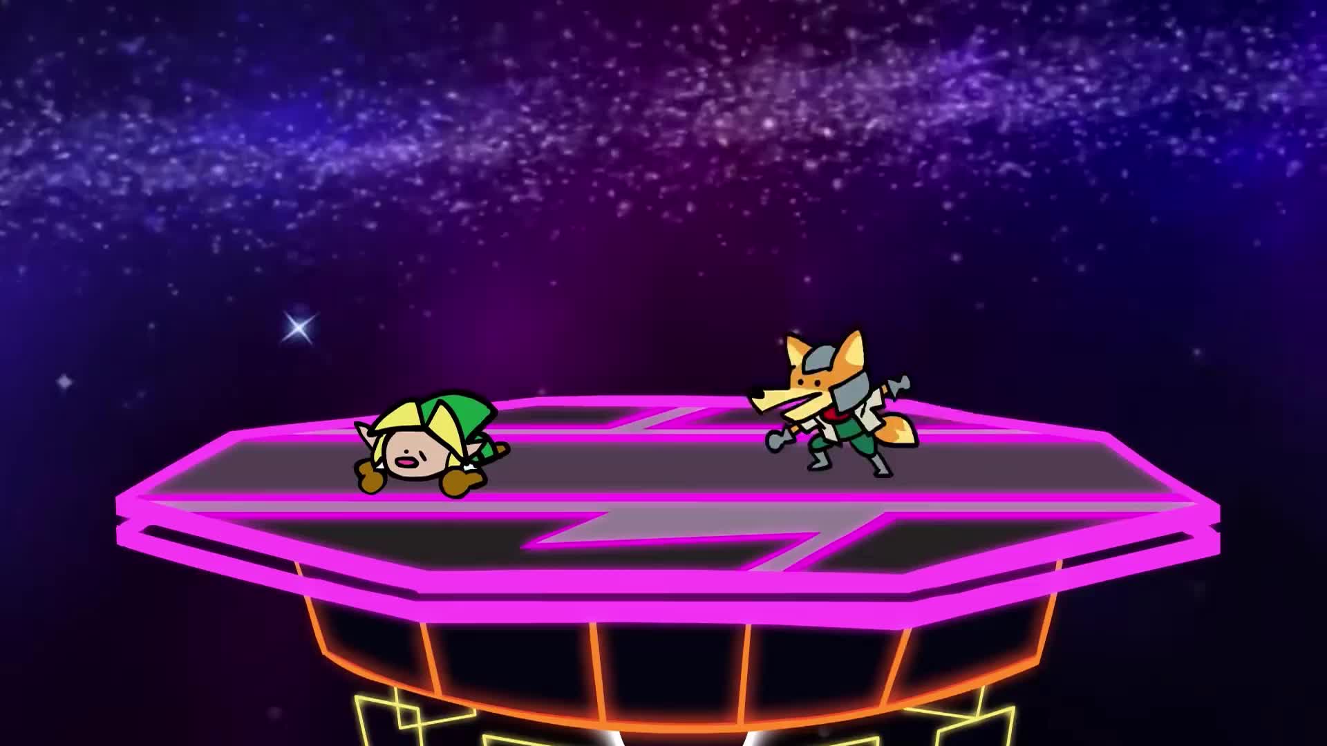 Fox e Link, Super Smash Bros, The Legend of Zelda, 1920x1080 Full HD 1080p, PC