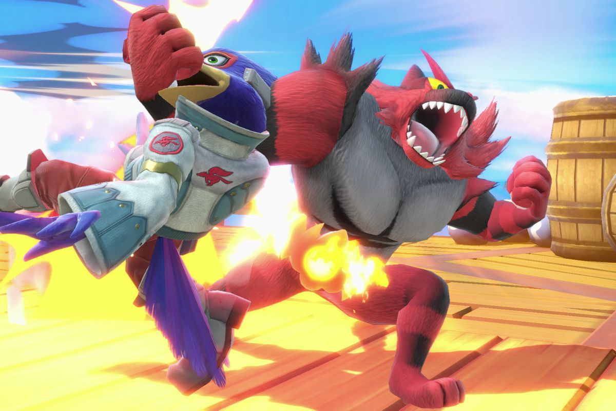 Fox e Incineroar, Super Smash Bros, 1200x800 HD, Laptop
