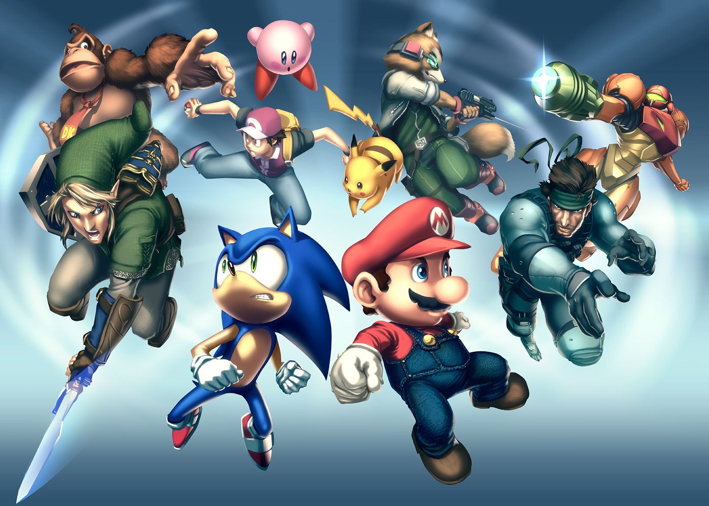 Fox McCloud Super Smash Bros, 1857x875 HD, Laptop